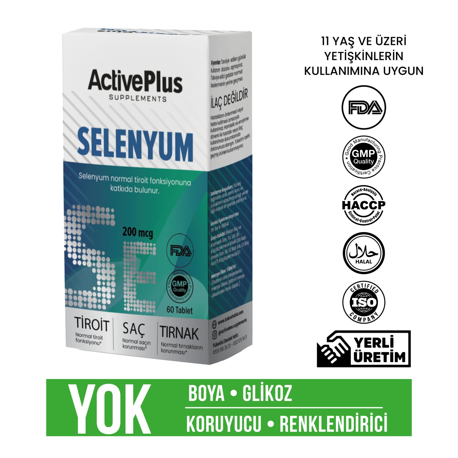 Selenyum 60 Tablet