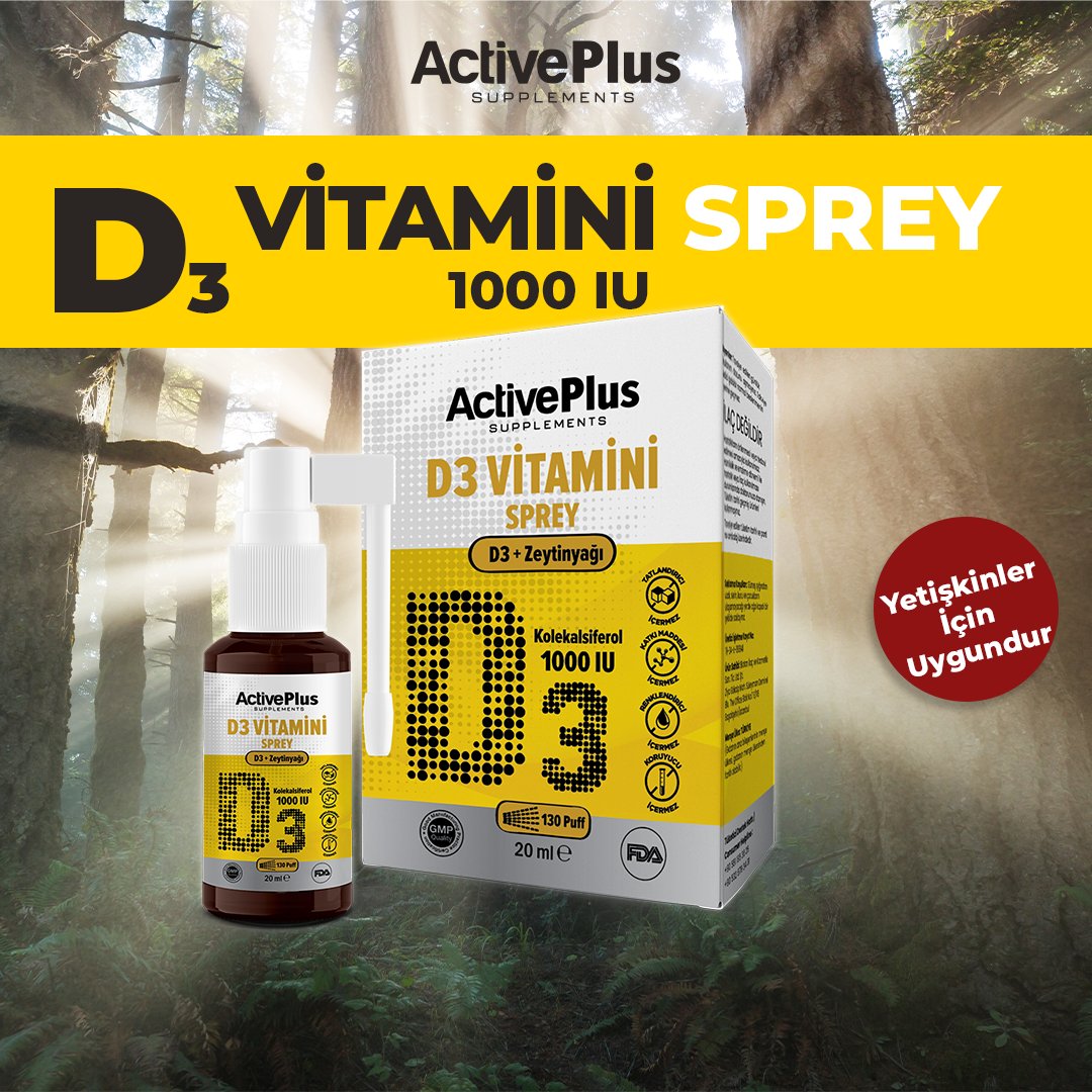 Vitamin D3 1000IU (130 Puff)