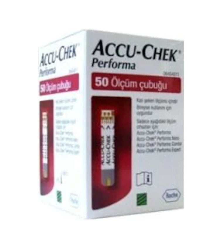 Accu-Chek Performa Nano Strip Şeker Ölçüm Çubuğu 50'li