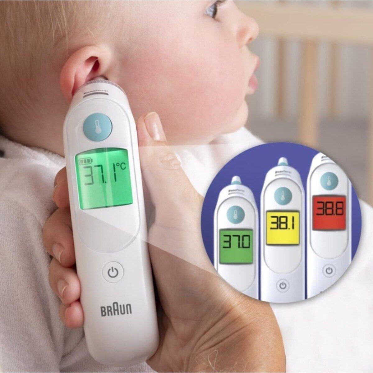 Braun IRT6515 Thermoscan 6 Kulaktan Ateş Ölçer