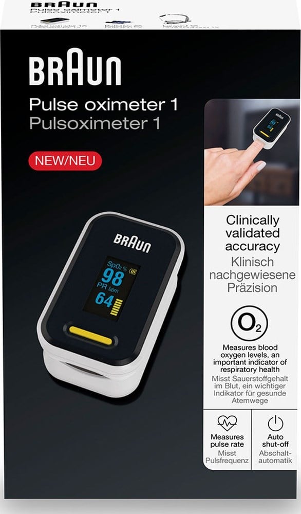 Braun YK-81CEU Nabız ve Oksijen Ölçer Pulse Oksimetre