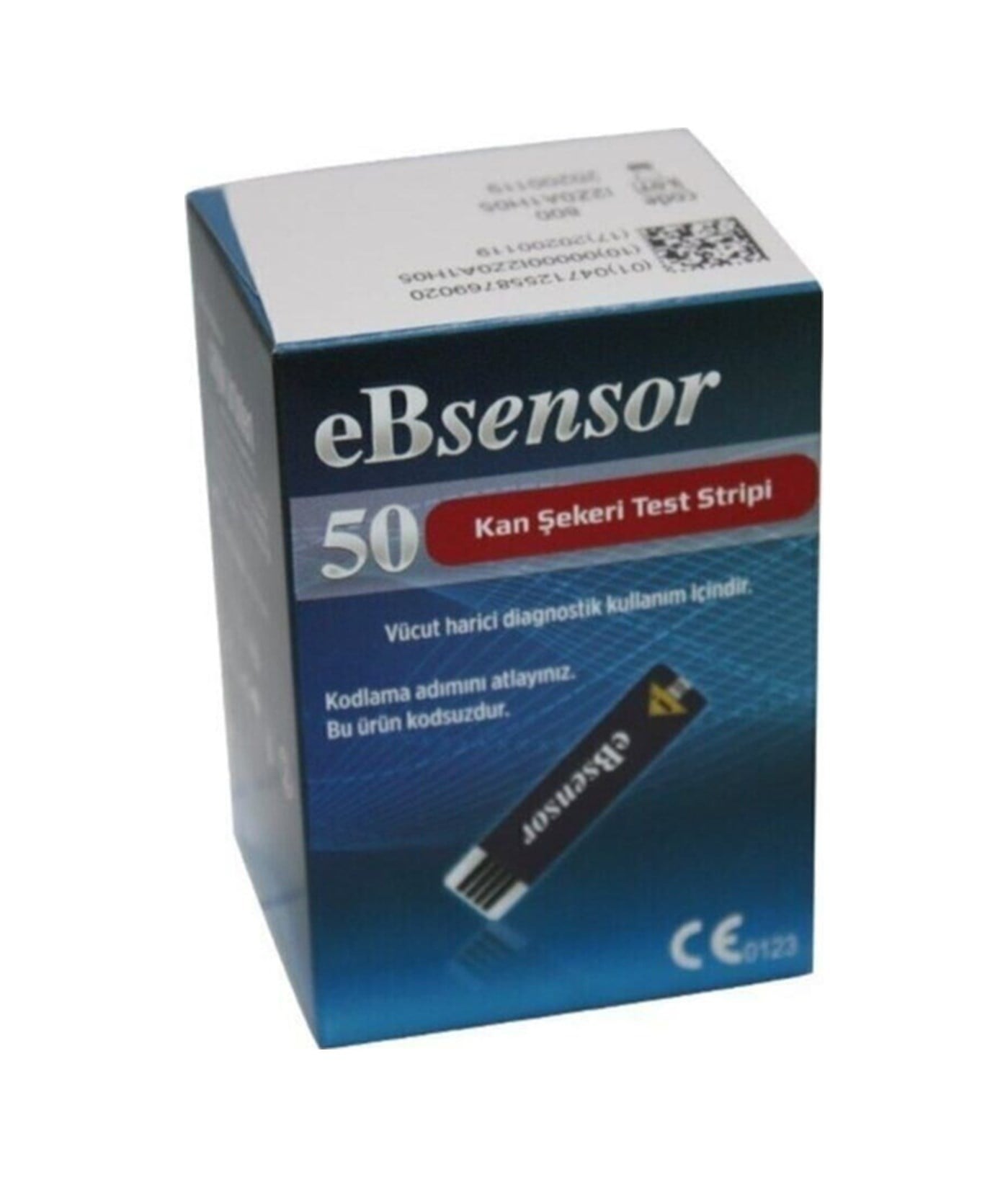 Eb Sensor Şeker Ölçüm Strip 50'li