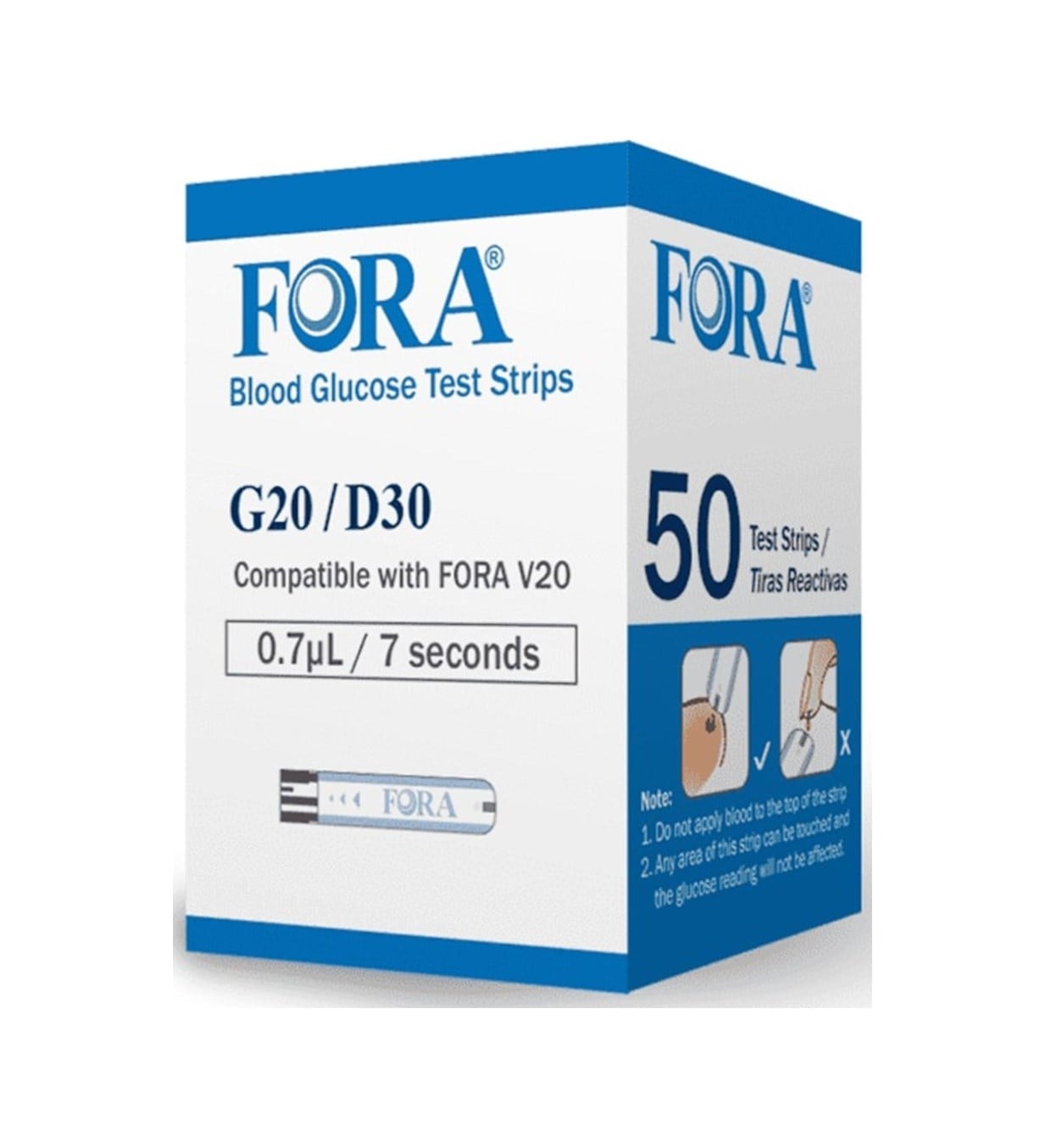 Fora G20 Test Stribi 50 Adet