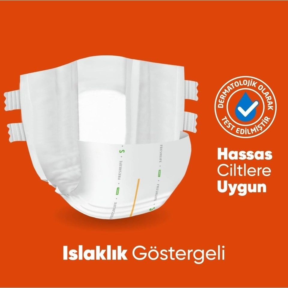 Freshlife Yetişkin Hasta Bezi Bel Bantlı S-küçük-small 120 Adet S