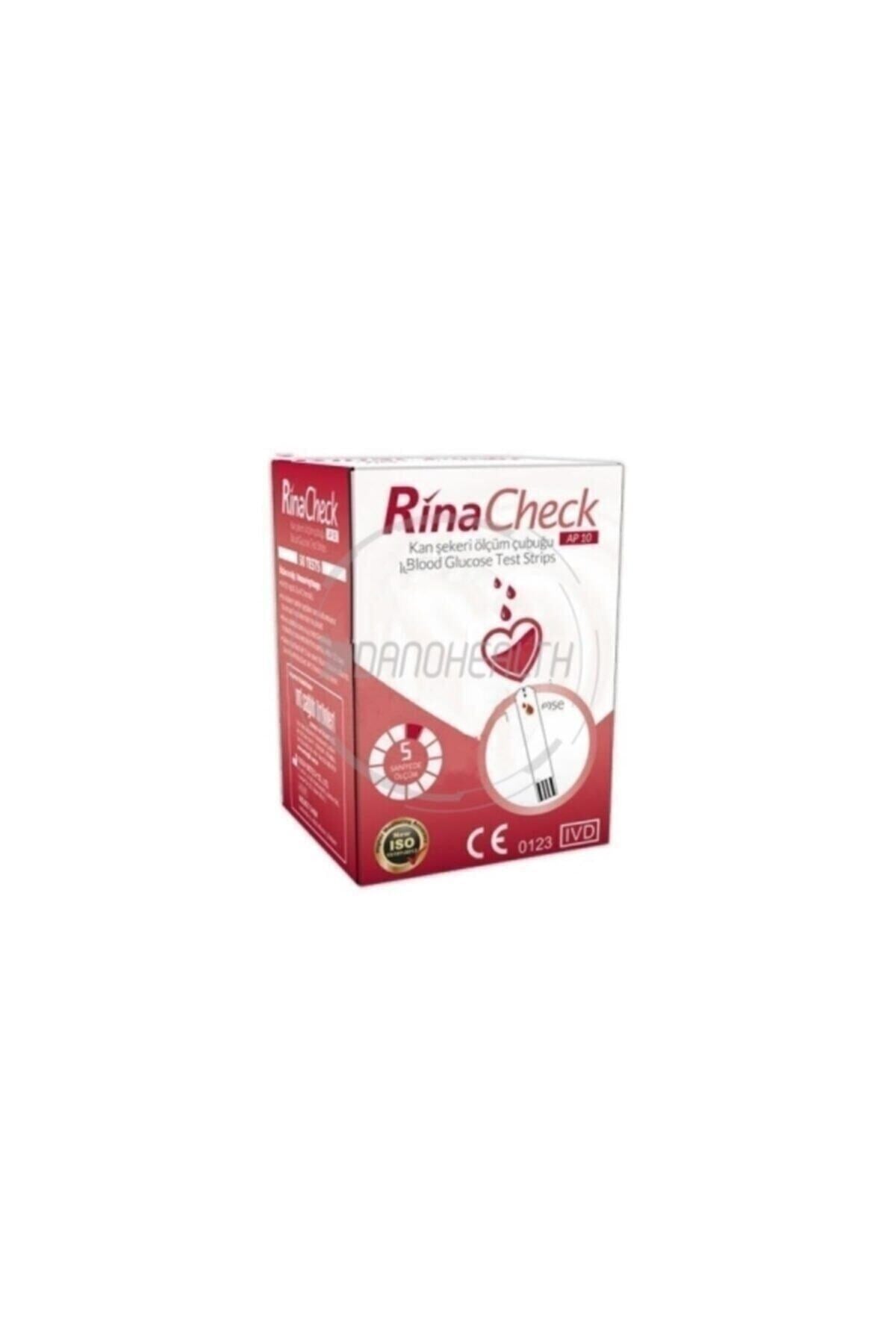 Rinacheck 50 Strip Şeker Ölçüm Stribi