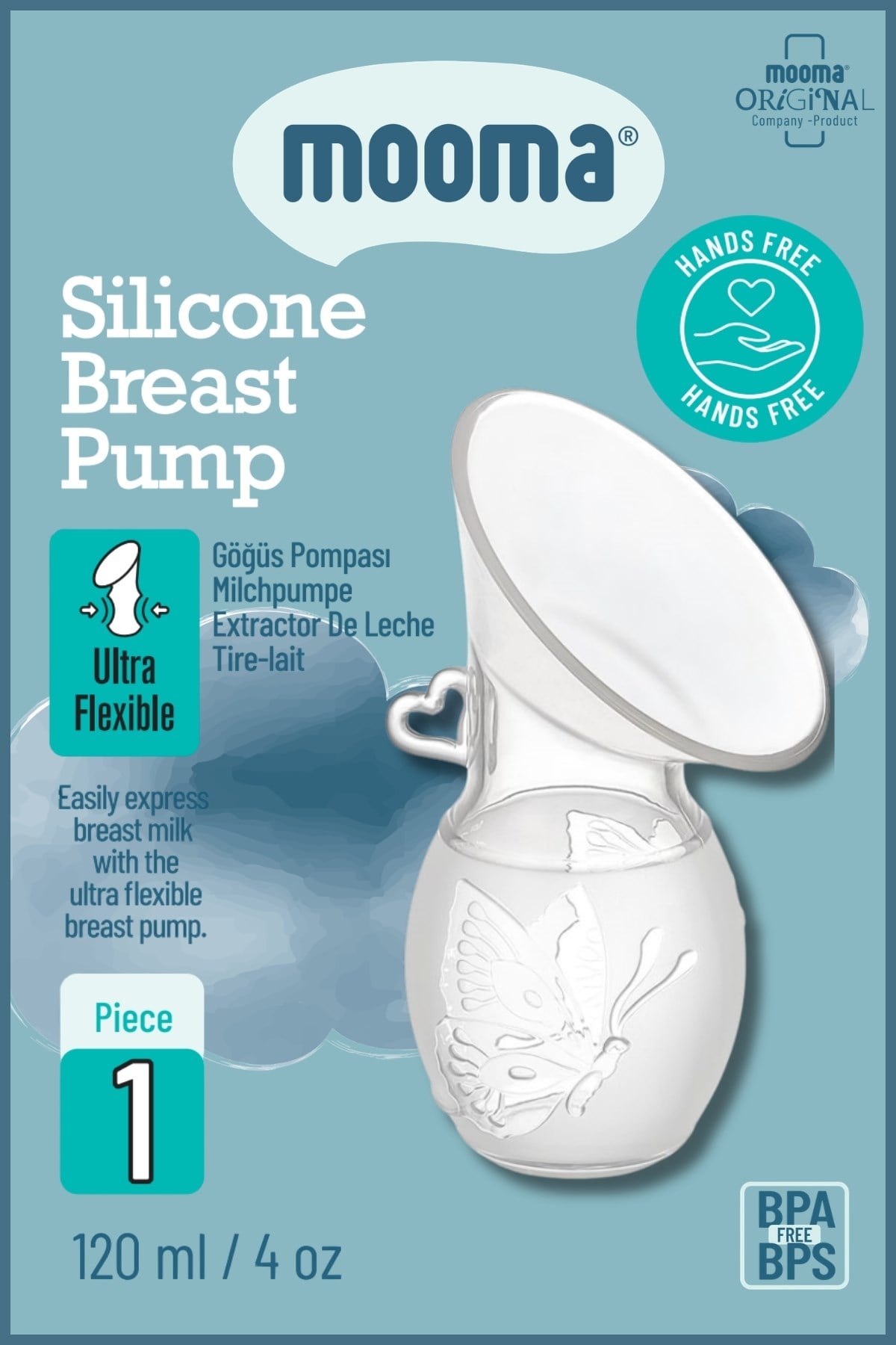 Silikon Göğüs Pompası 120 ml/ 4 oz