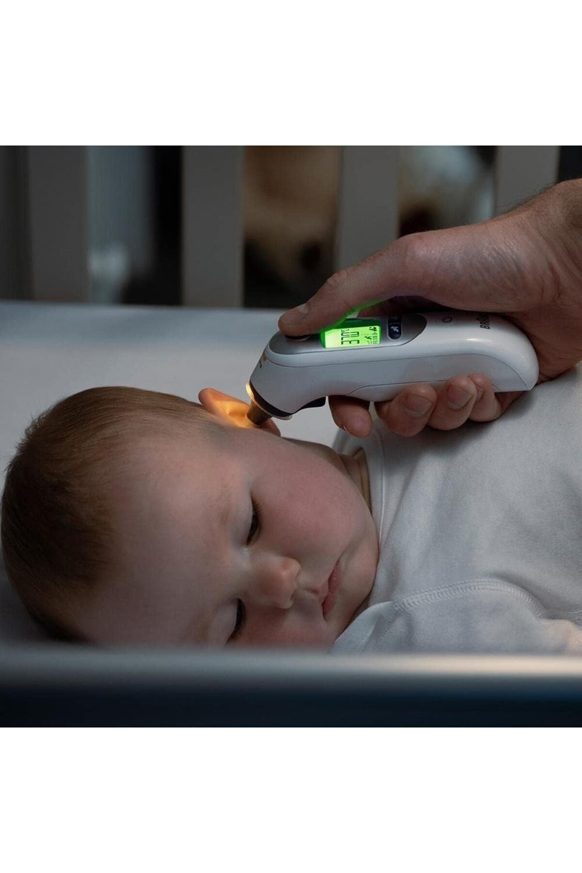 Thermoscan 7 Termometre - yaş hassasiyeti, gece modu, sessiz mod, 9 hafıza - IRT 6525 WH