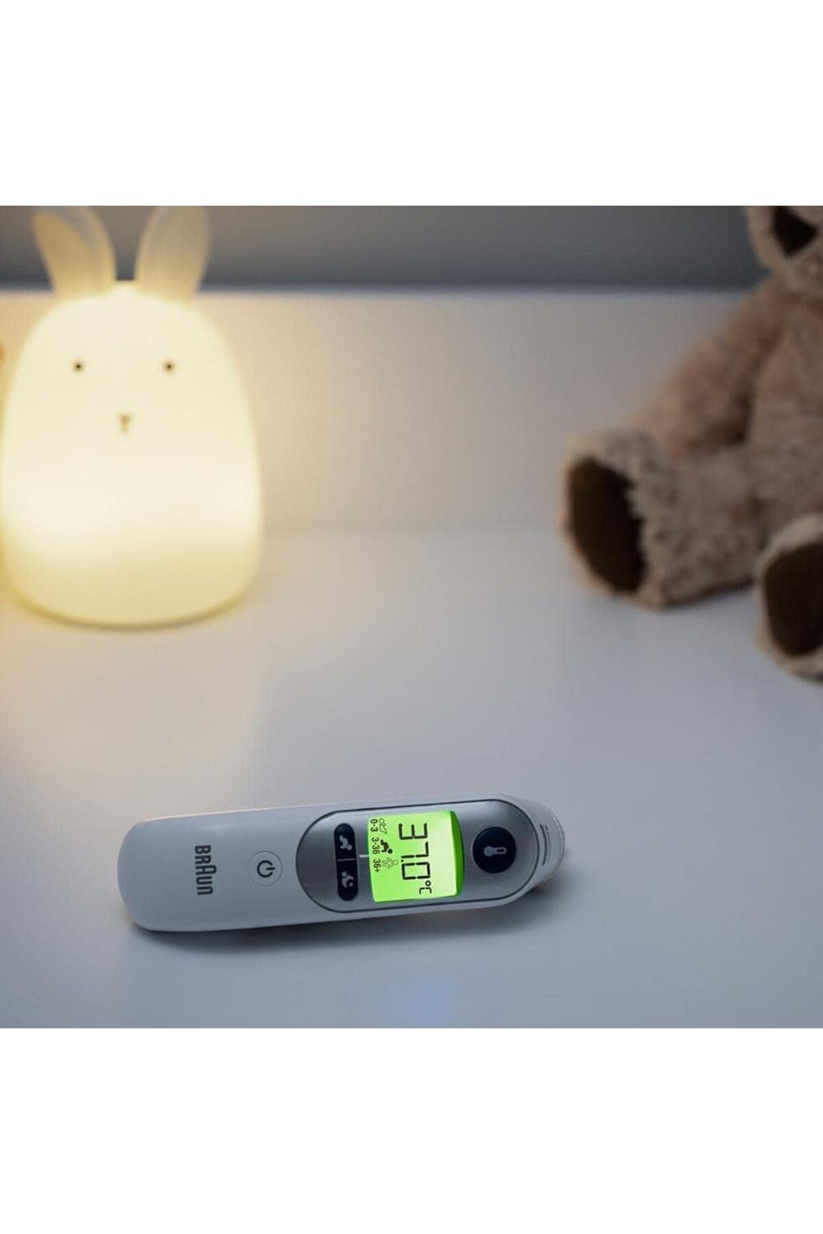 Thermoscan 7 Termometre - yaş hassasiyeti, gece modu, sessiz mod, 9 hafıza - IRT 6525 WH