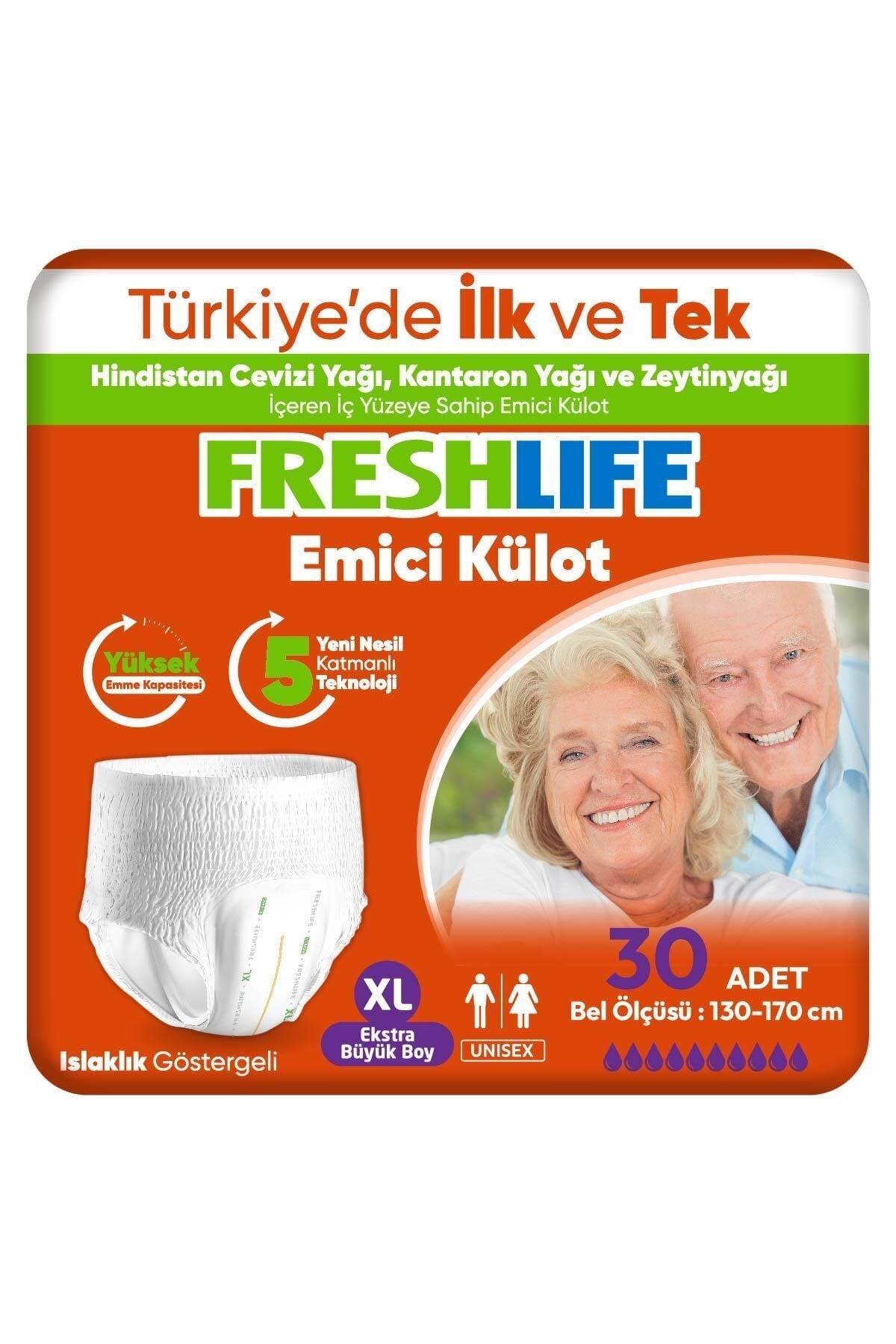 Xlarge Emici Külot 30 Adet