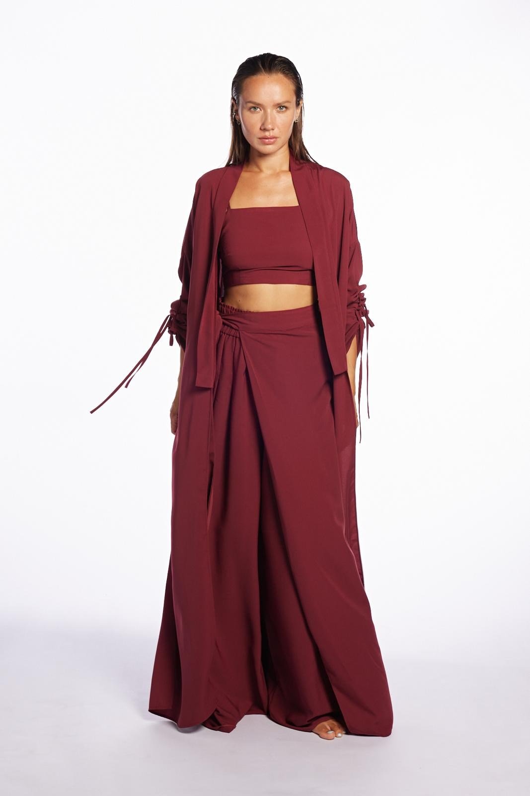 Bordo Kimono