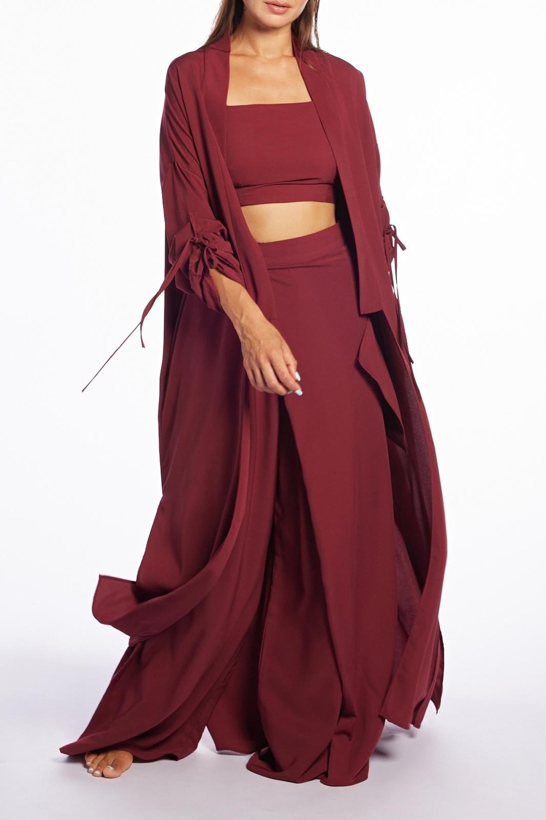 Bordo Kimono