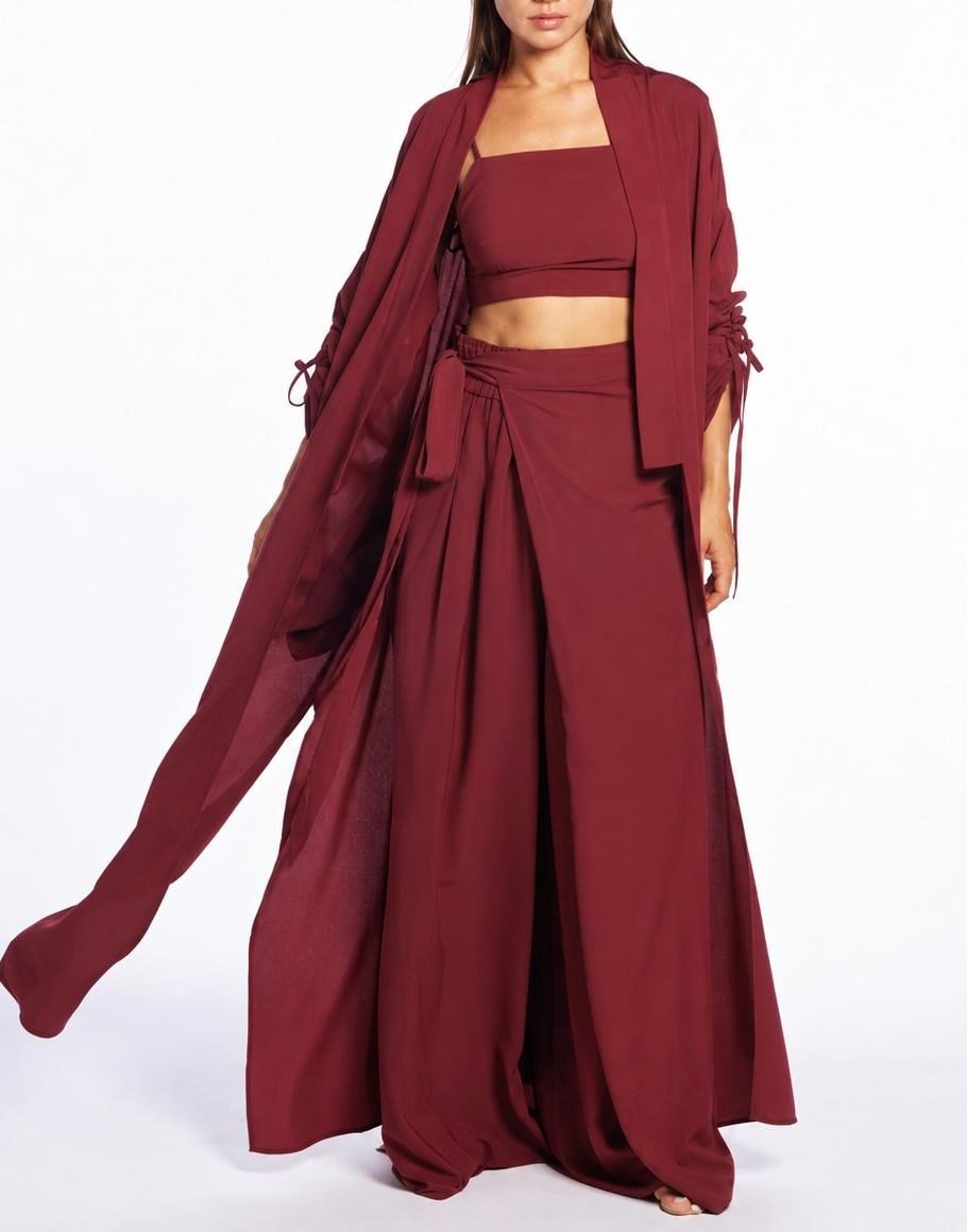 Bordo Kimono