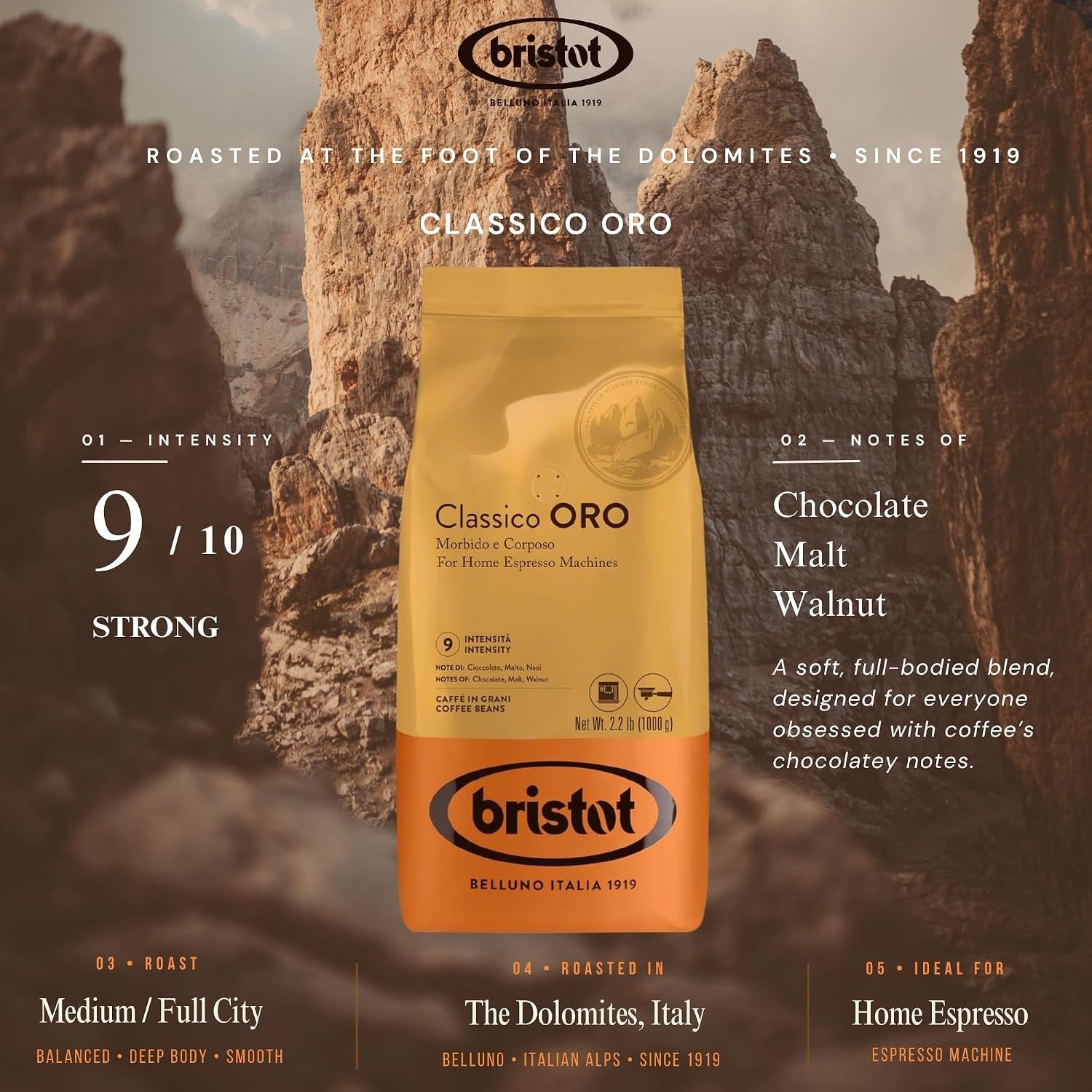 Classico Oro 1 Kg Çekirdek Kahve