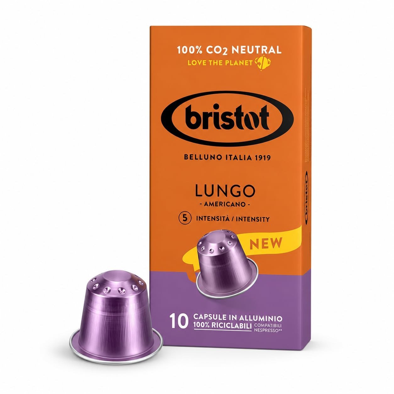 Lungo Americano Nespresso Uyumlu Kapsül Kahve - Alüminyum - 10'lu Kutu