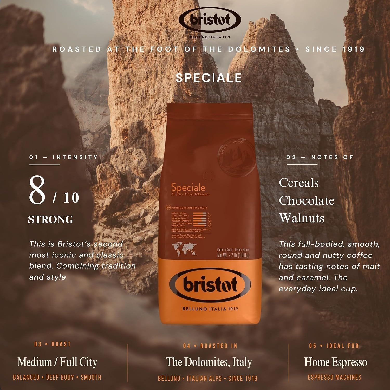 Speciale 1 kg Çekirdek Kahve