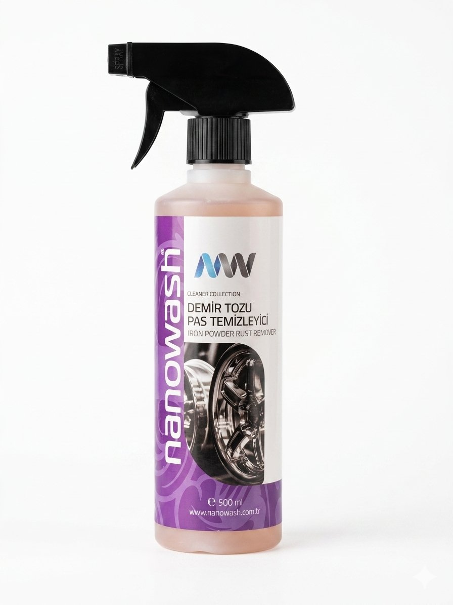 NANOWASH DEMİR TOZU PAS TEMİZLEYİCİ 500 ML
