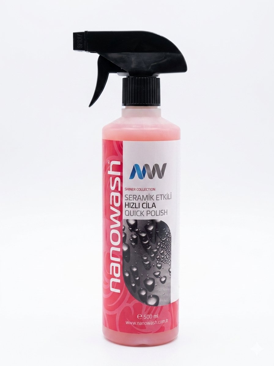 NANOWASH SERAMİK ETKİLİ HIZLI CİLA 500 ML