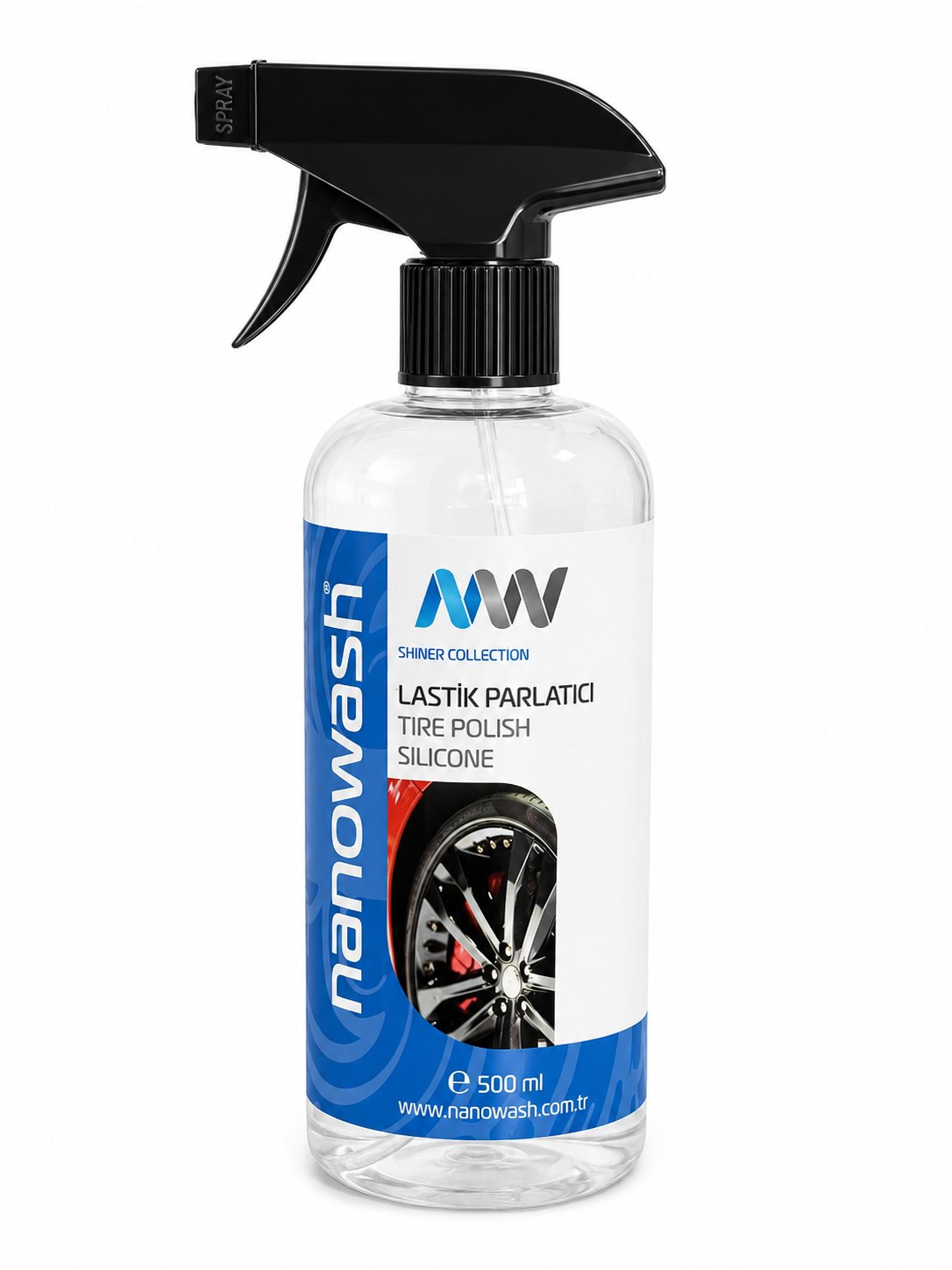 NANOWASH SİLİKON BAZLI LASTİK PARLATICI 500 ML