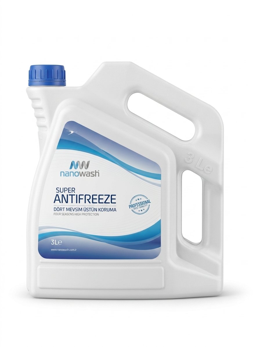 Nanowash Süper Antifriz Organik Mavi 3 Lt