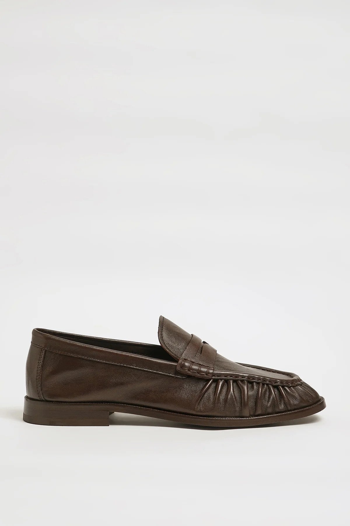 Amory Model Hakiki Natural Deri Neolitik Taban Loafer Ayakkabı