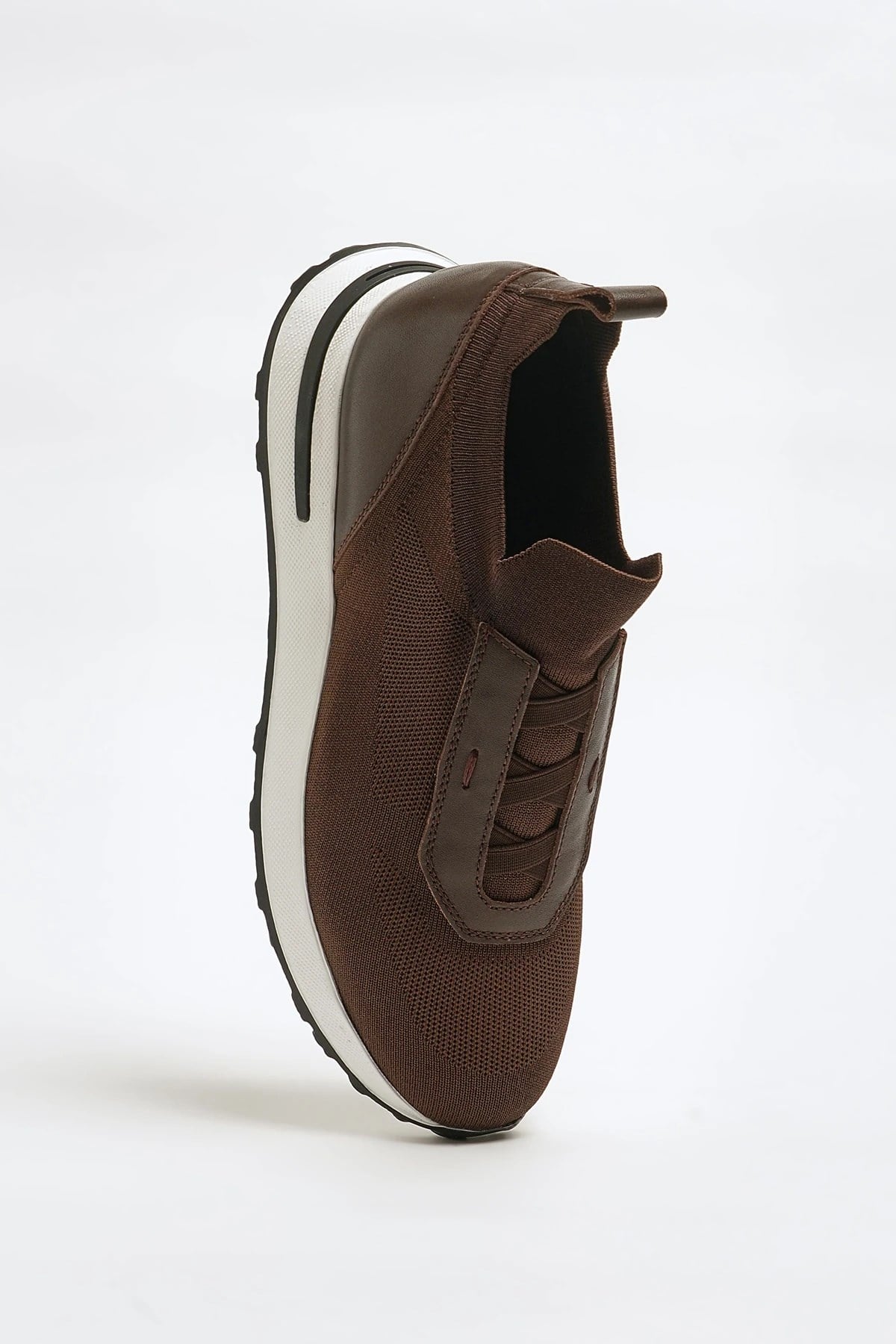 Branc Model Eva Taban Triko Hafif Sneaker Bez Ayakkabı - KAHVERENGİ