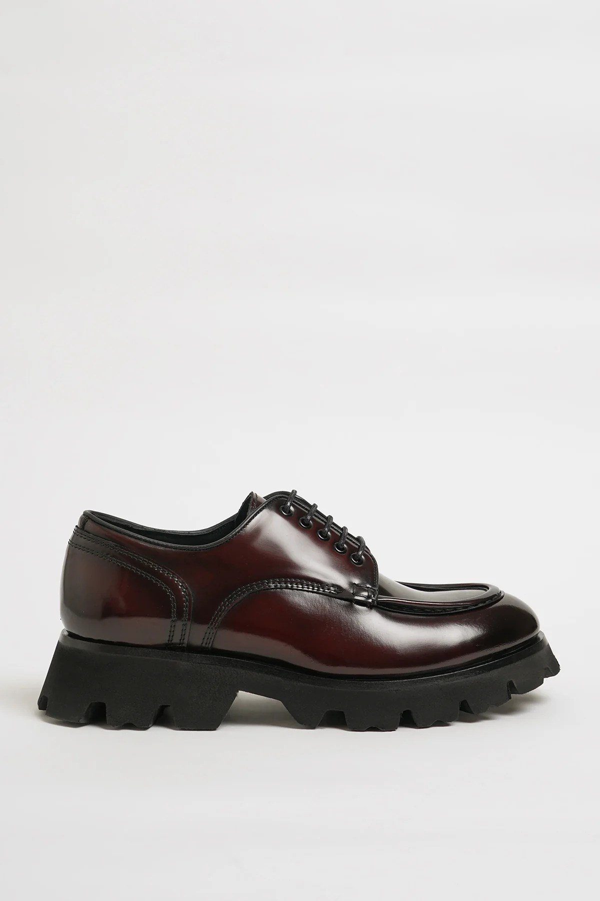 Daniel Model Hakiki Natural Deri İthal Taban Casual Ayakkabı - BORDO