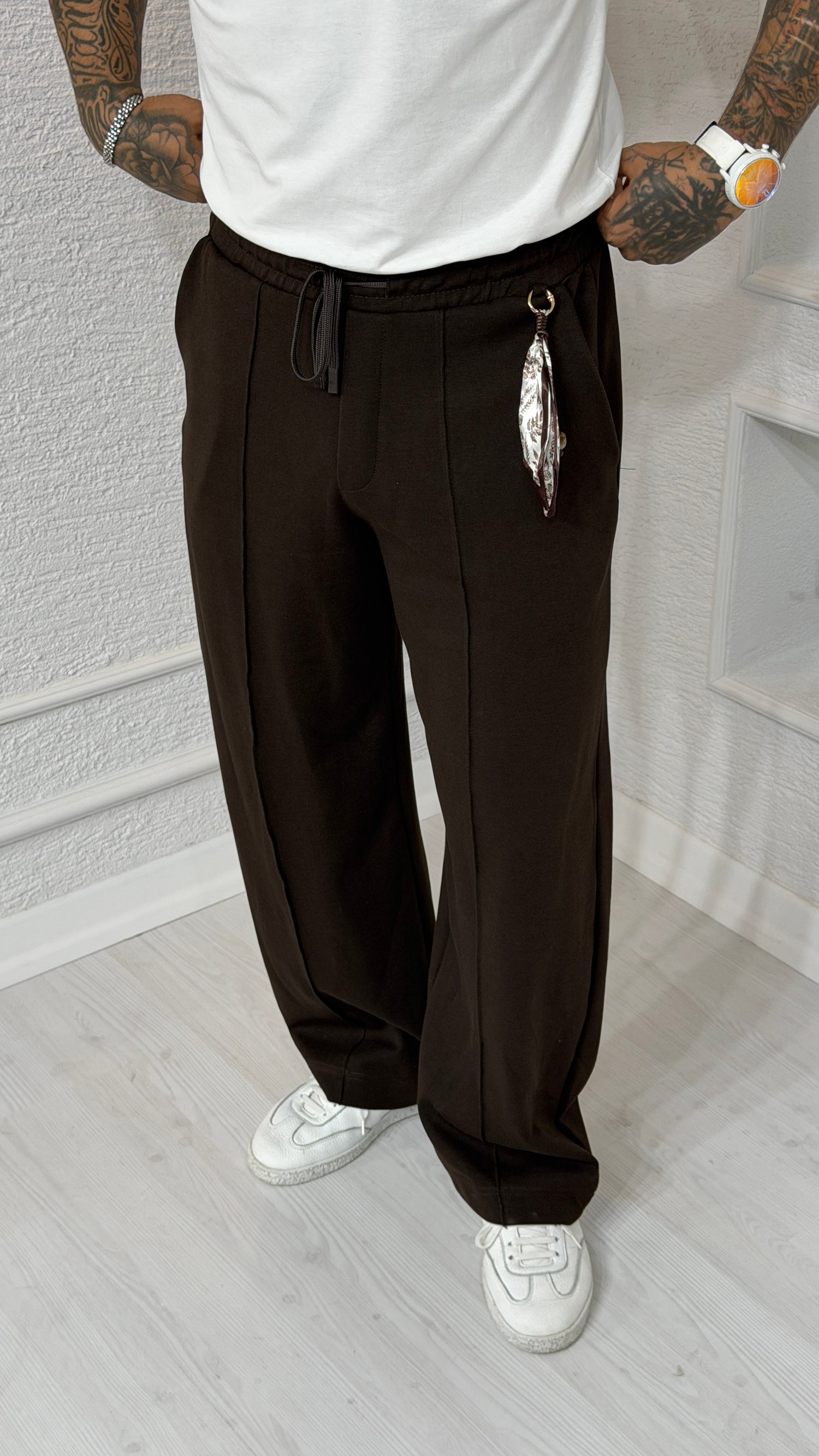 Kahverengi Premium Casual Jogger