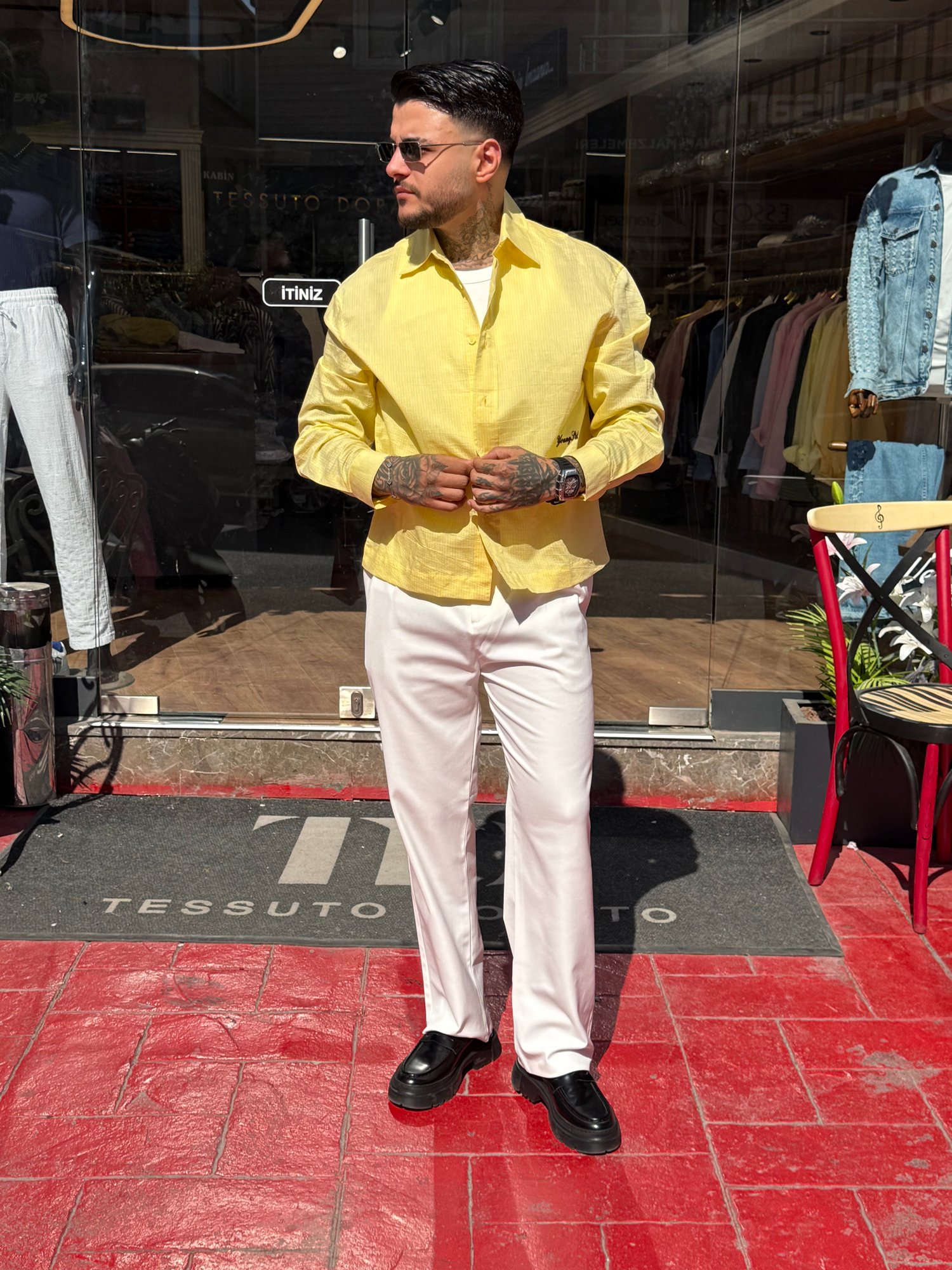 Milano Limon Sarısı Gömlek