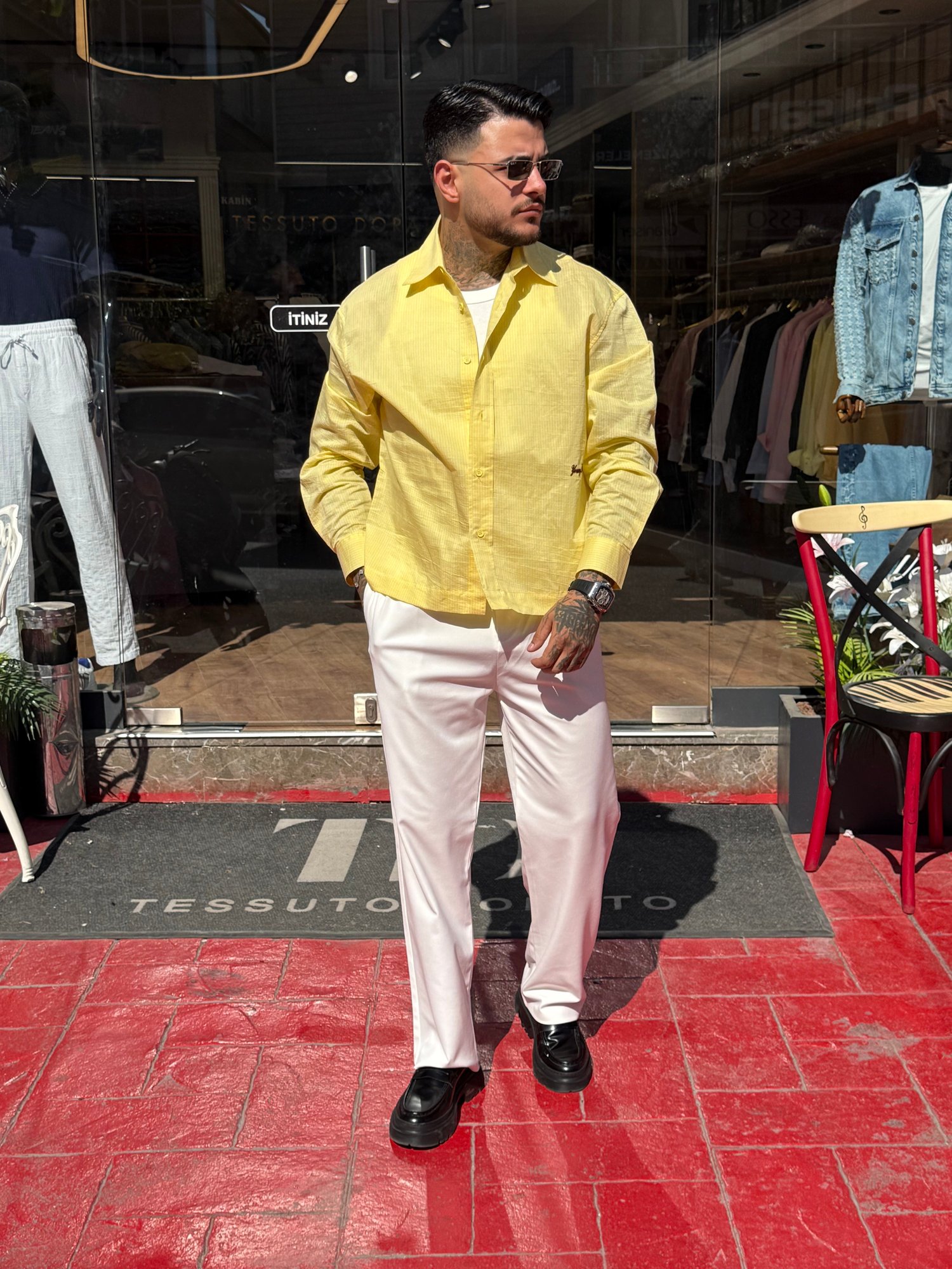Milano Limon Sarısı Gömlek