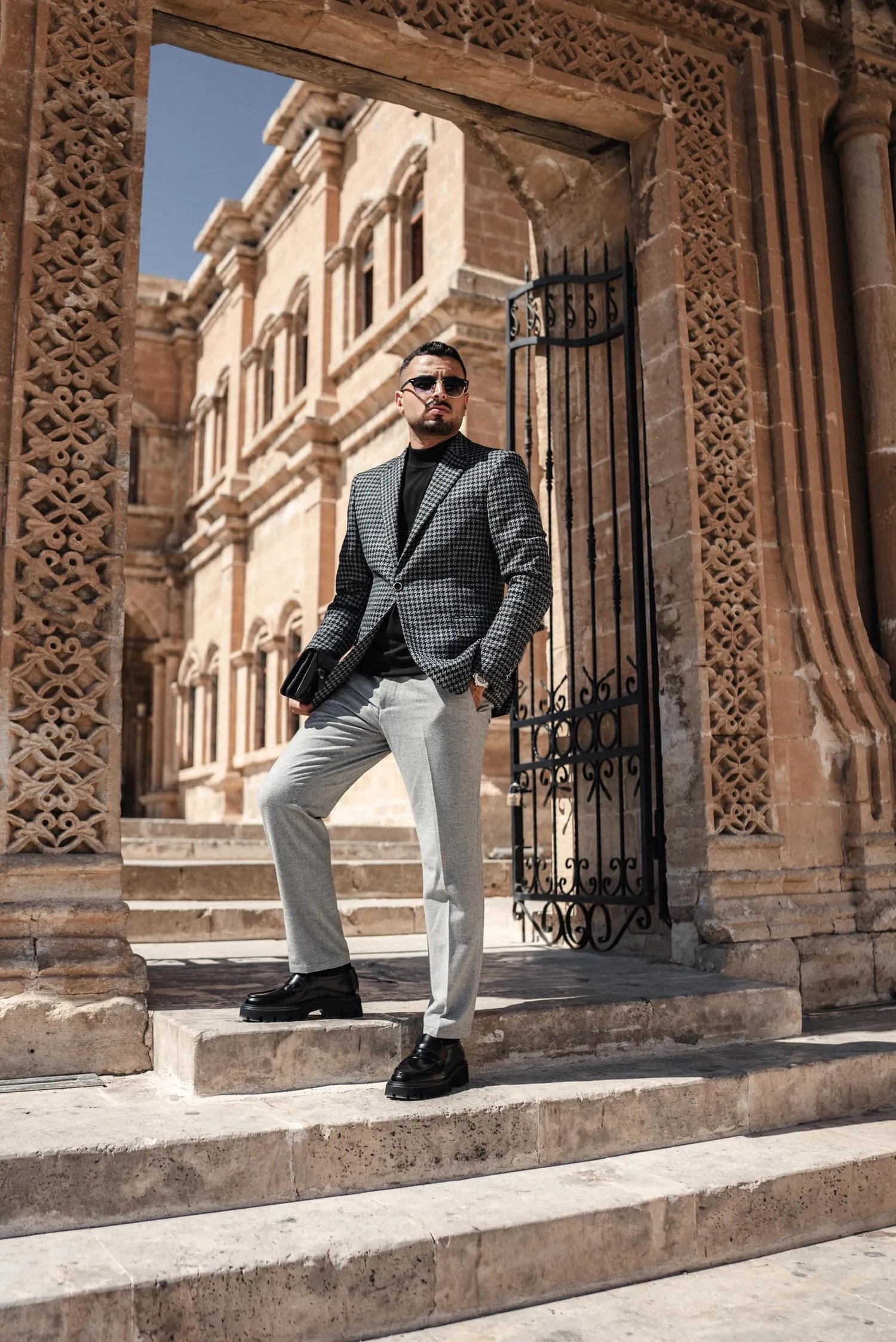 Pedro Model Hakiki Natural Deri Eva Taban Casual Ayakkabı - SİYAH AÇMA