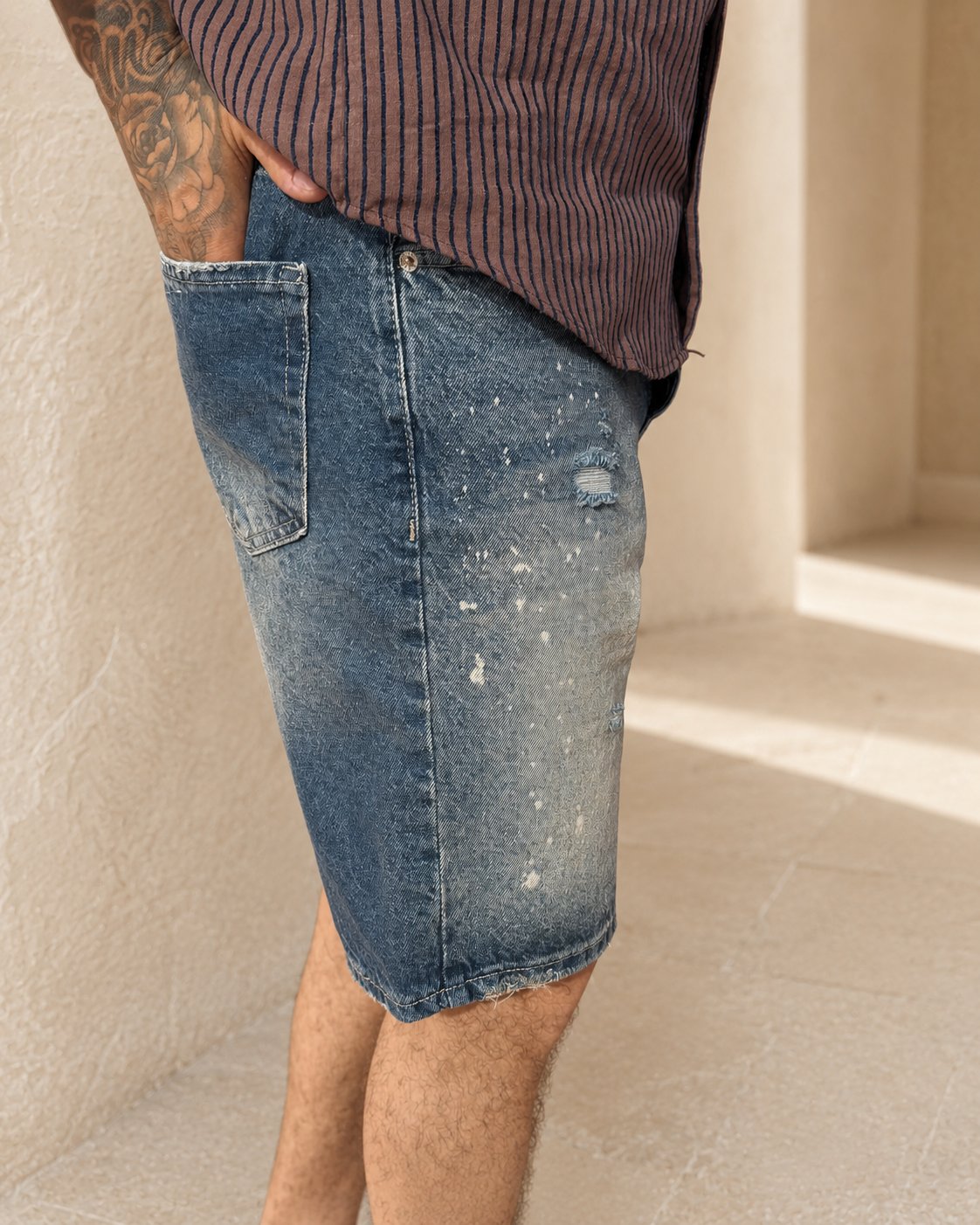 Premium Denim Kot Şort W