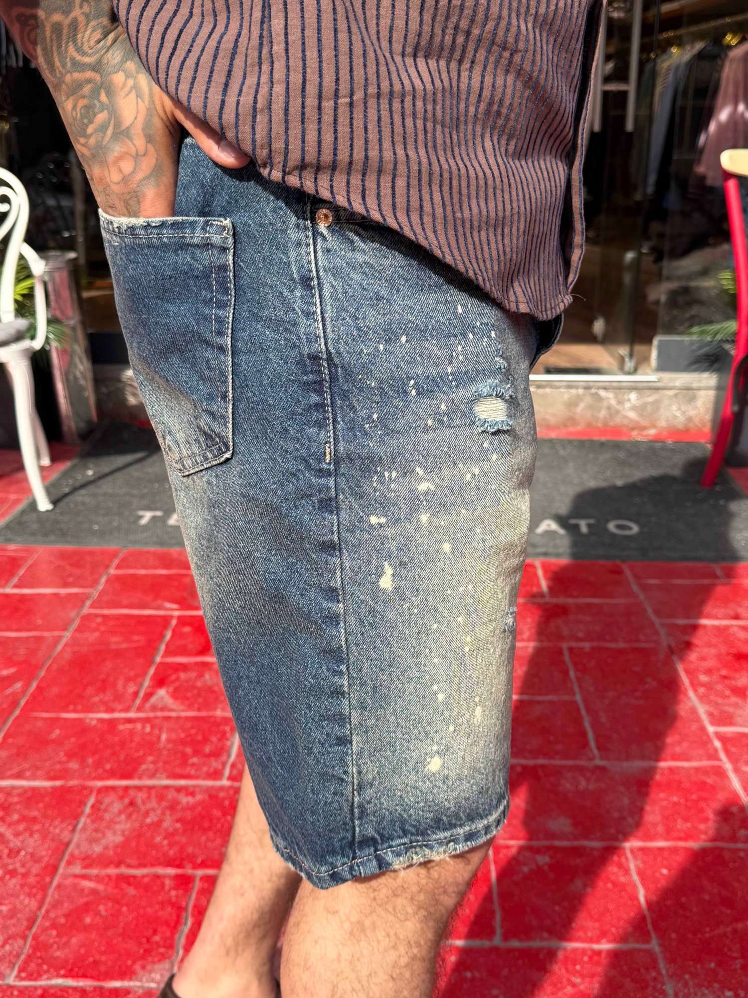 Premium Denim Şort
