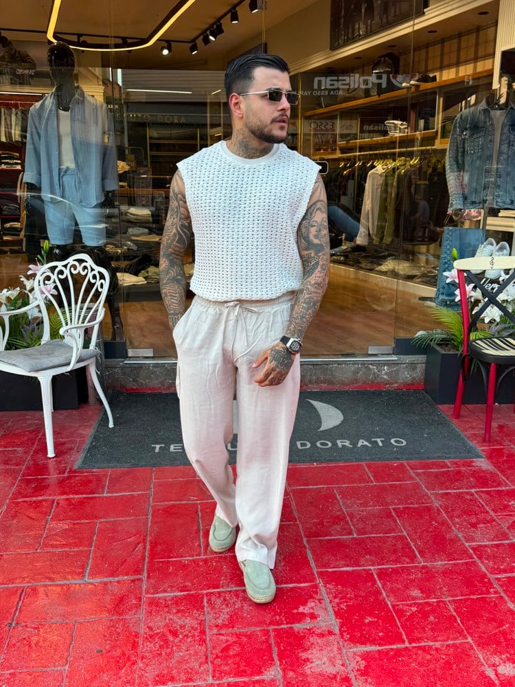 PREMİUM RAHAT KETEN BAGGY