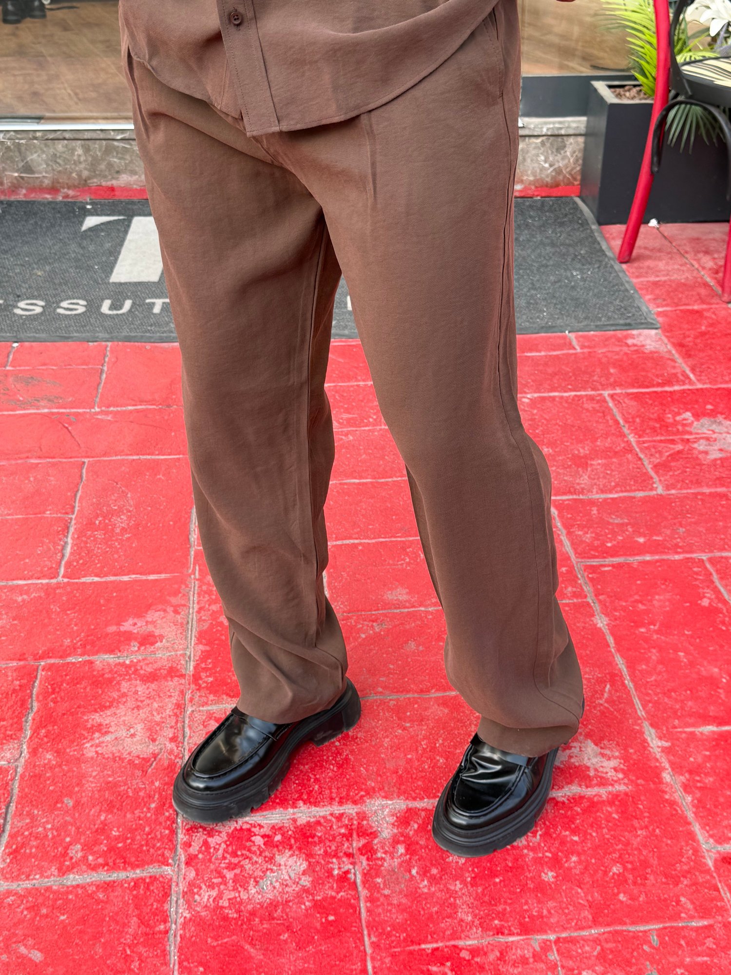 Smart Casual Kahve Pantolon