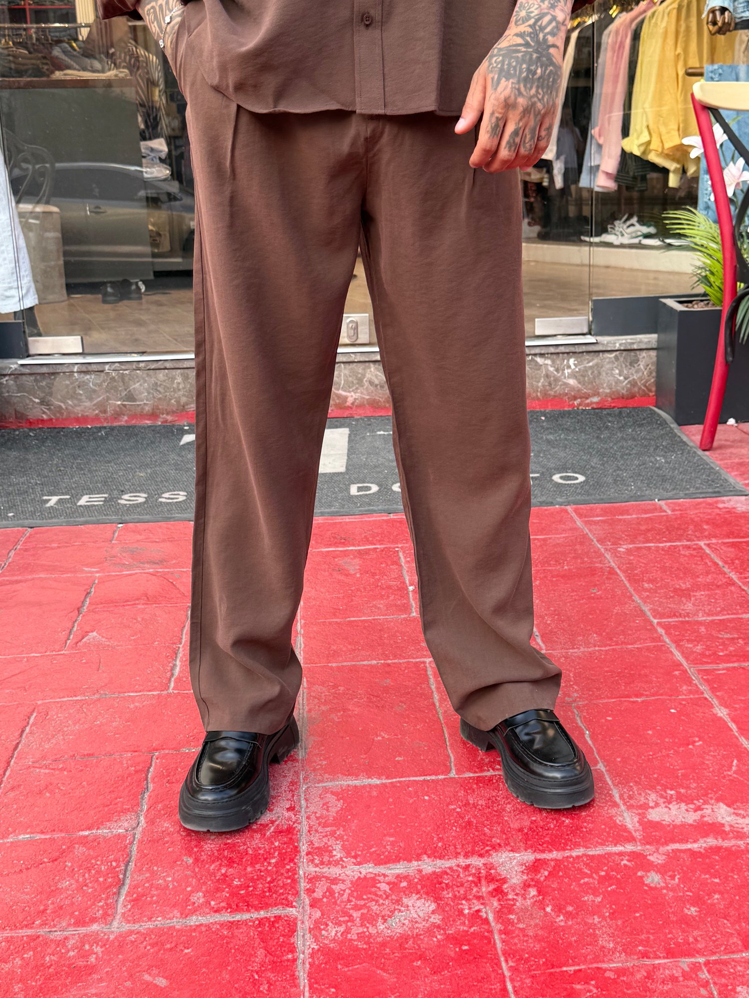 Smart Casual Kahve Pantolon