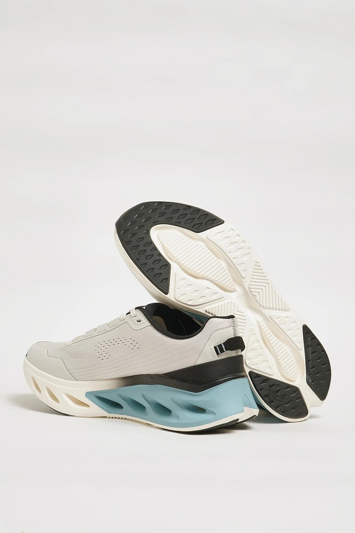 Step Model Hakiki Triko Kumaş İthal Taban Sneaker Ayakkabı - GRİ