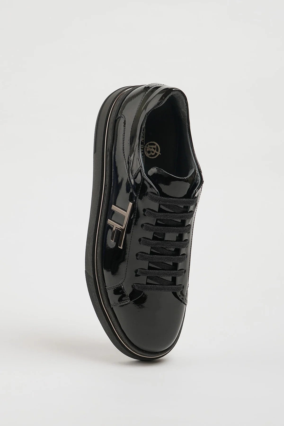 Titanik Model Hakiki Natural Deri İthal Taban Sneaker Ayakkabı - SİYAH