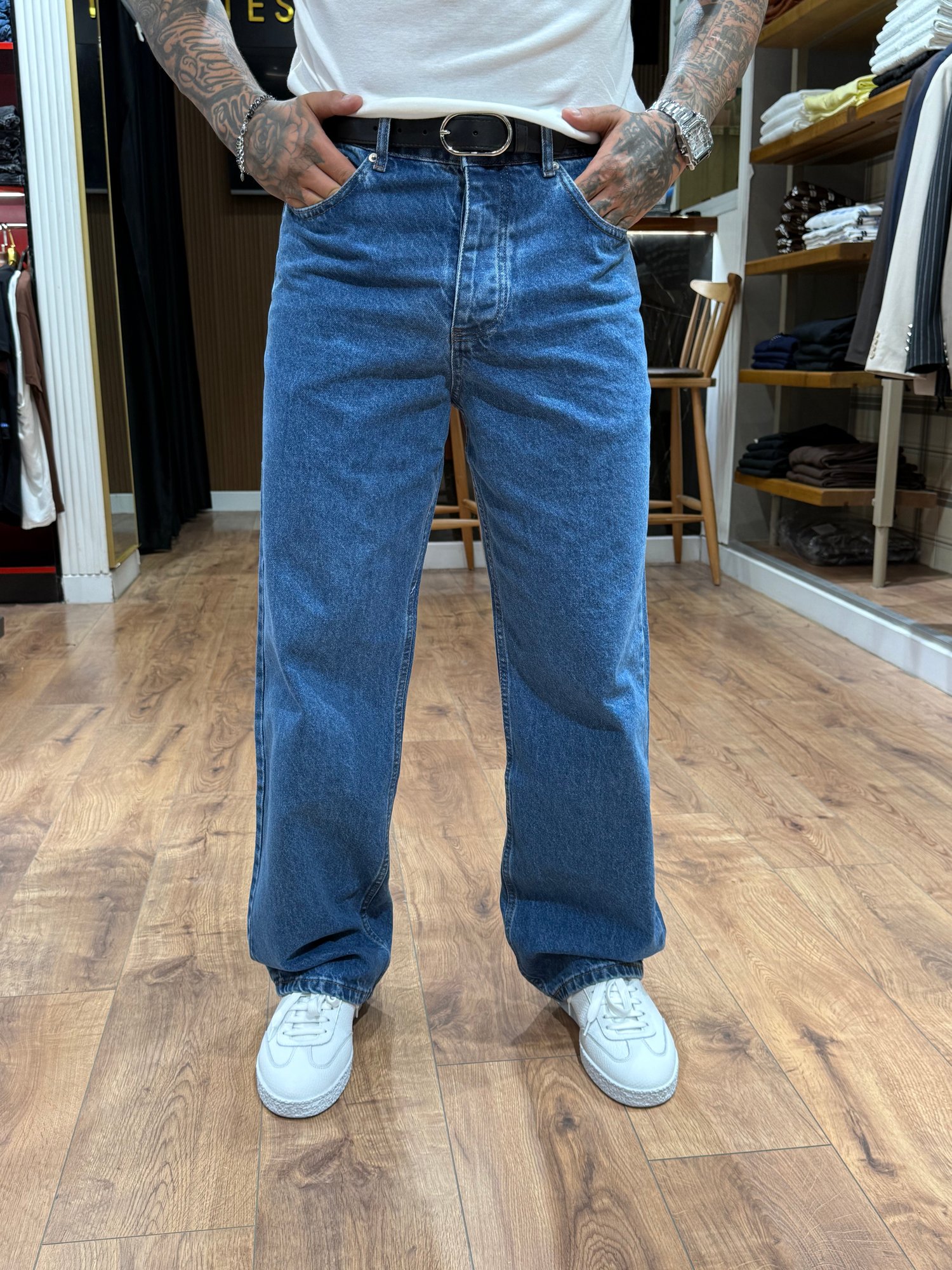 Vintage Mavi Wide Leg Jean Baggy