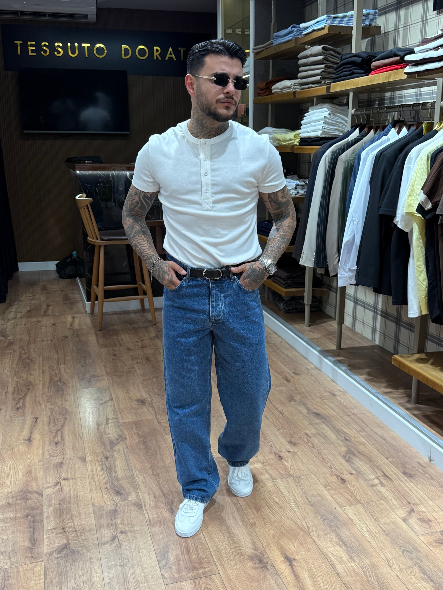 Vintage Mavi Wide Leg Jean Baggy