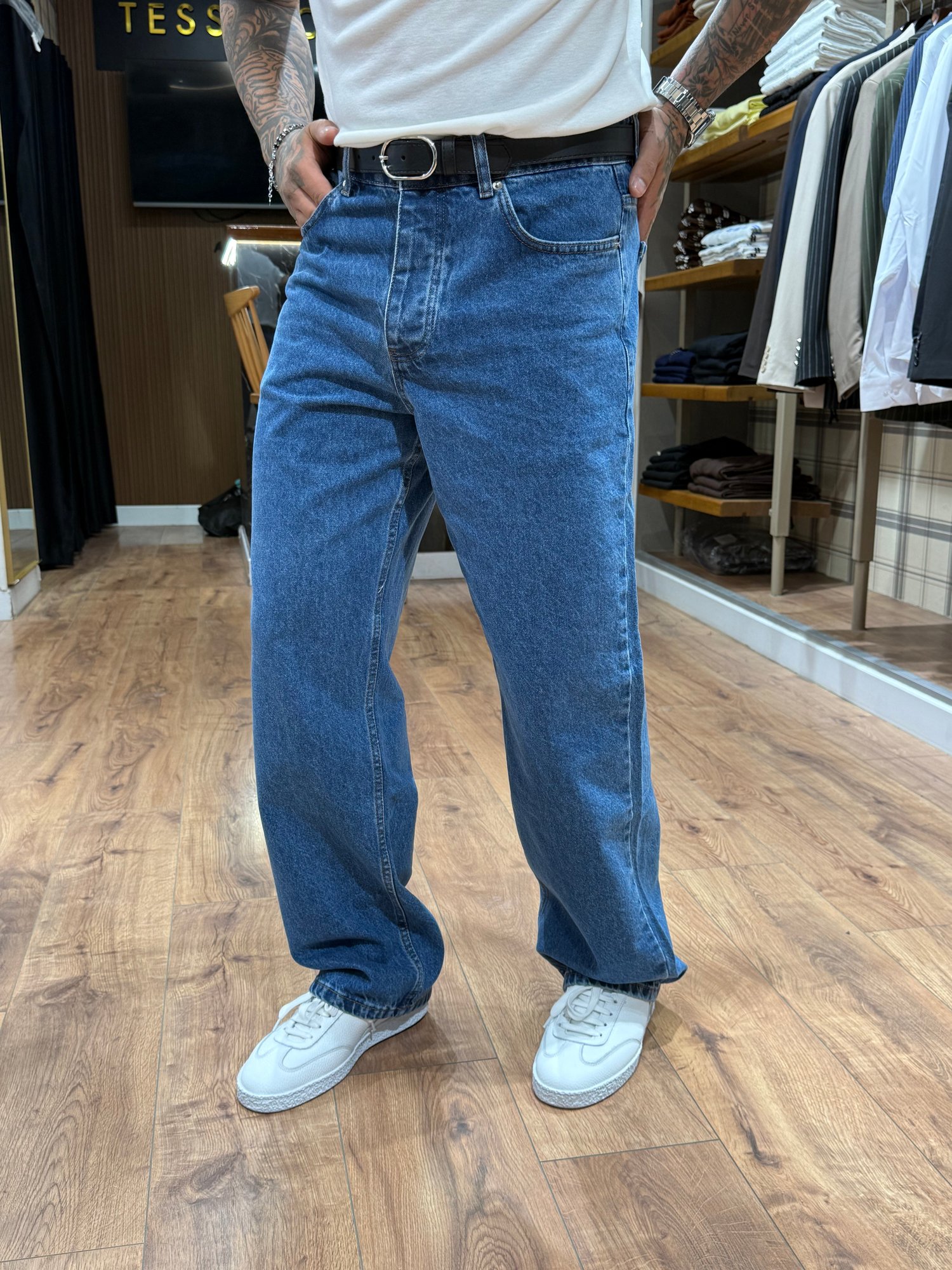 Vintage Mavi Wide Leg Jean Baggy