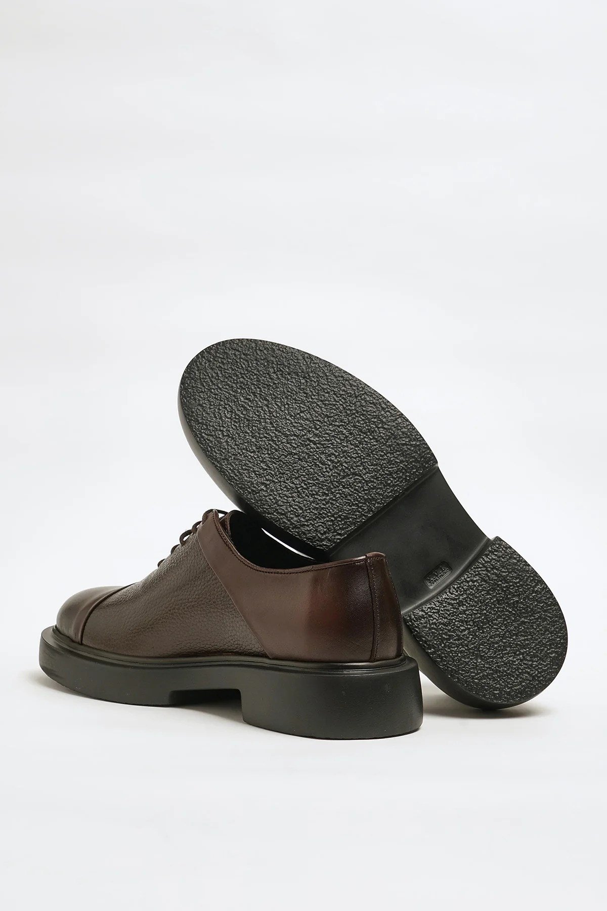 Westburn Model Hakiki Natural Floater Deri Eva Taban Casual Ayakkabı - KAHVERENGİ