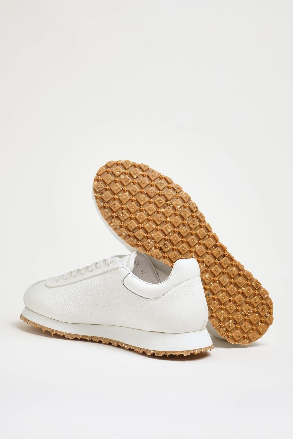 Wilson Model Hakiki Floater Deri Jurdan Eva Taban Sneaker Ayakkabı - BEYAZ