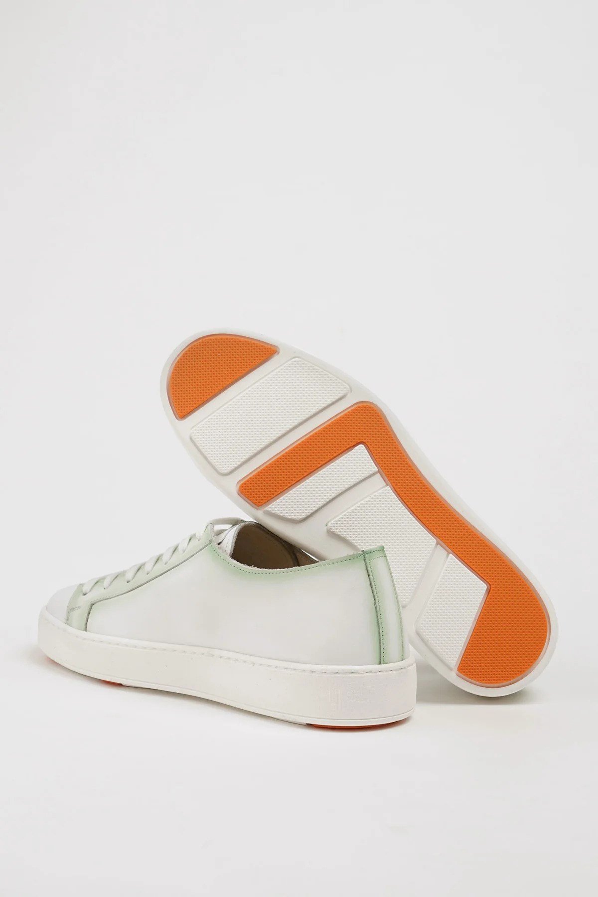 Zuma Model Hakiki Natural Deri Eva Taban Sneaker Ayakkabı - BEYAZ