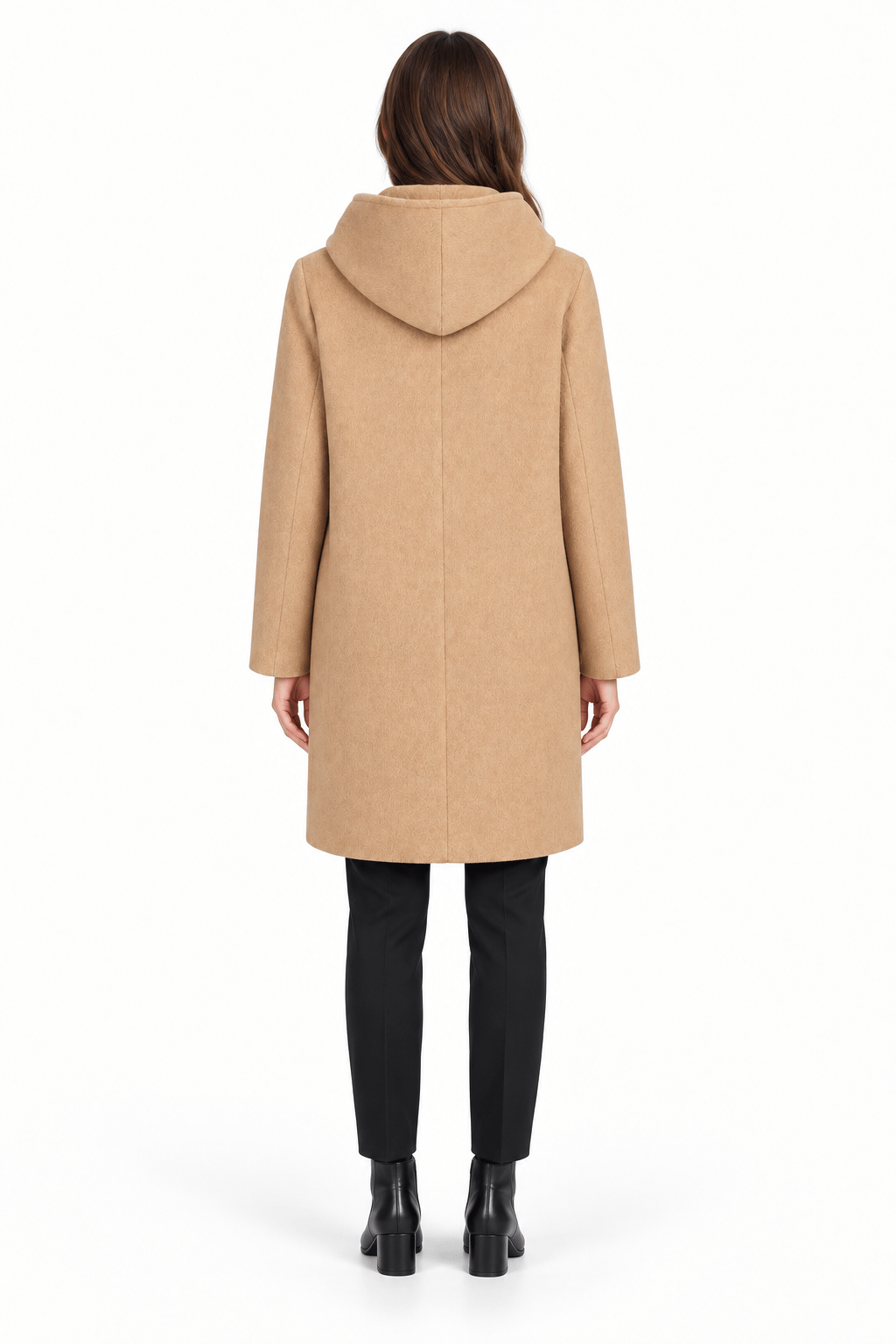 KAPÜŞONLU CAMEL KABAN