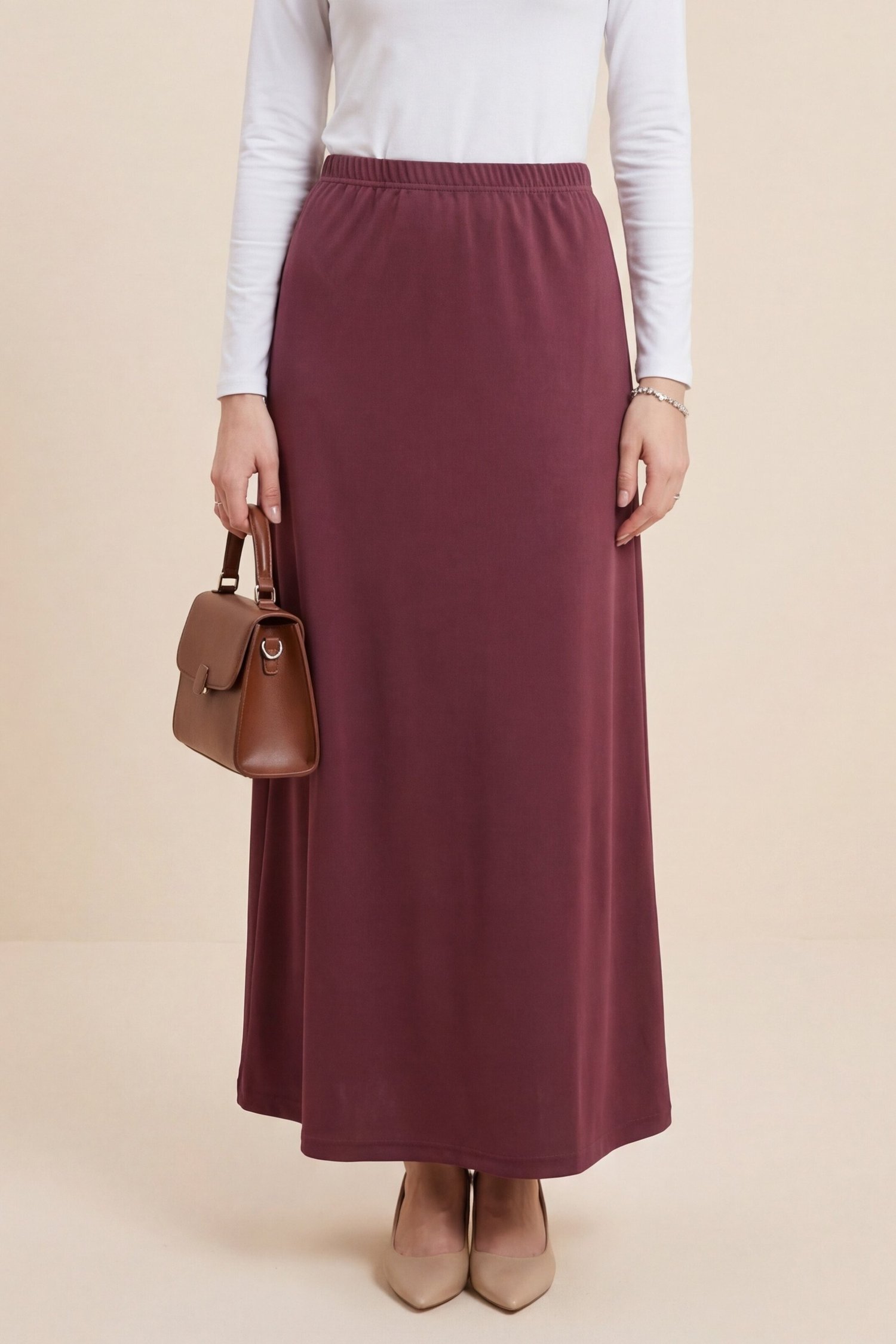 Araboy Jupon Astar Etek    -Bordo
