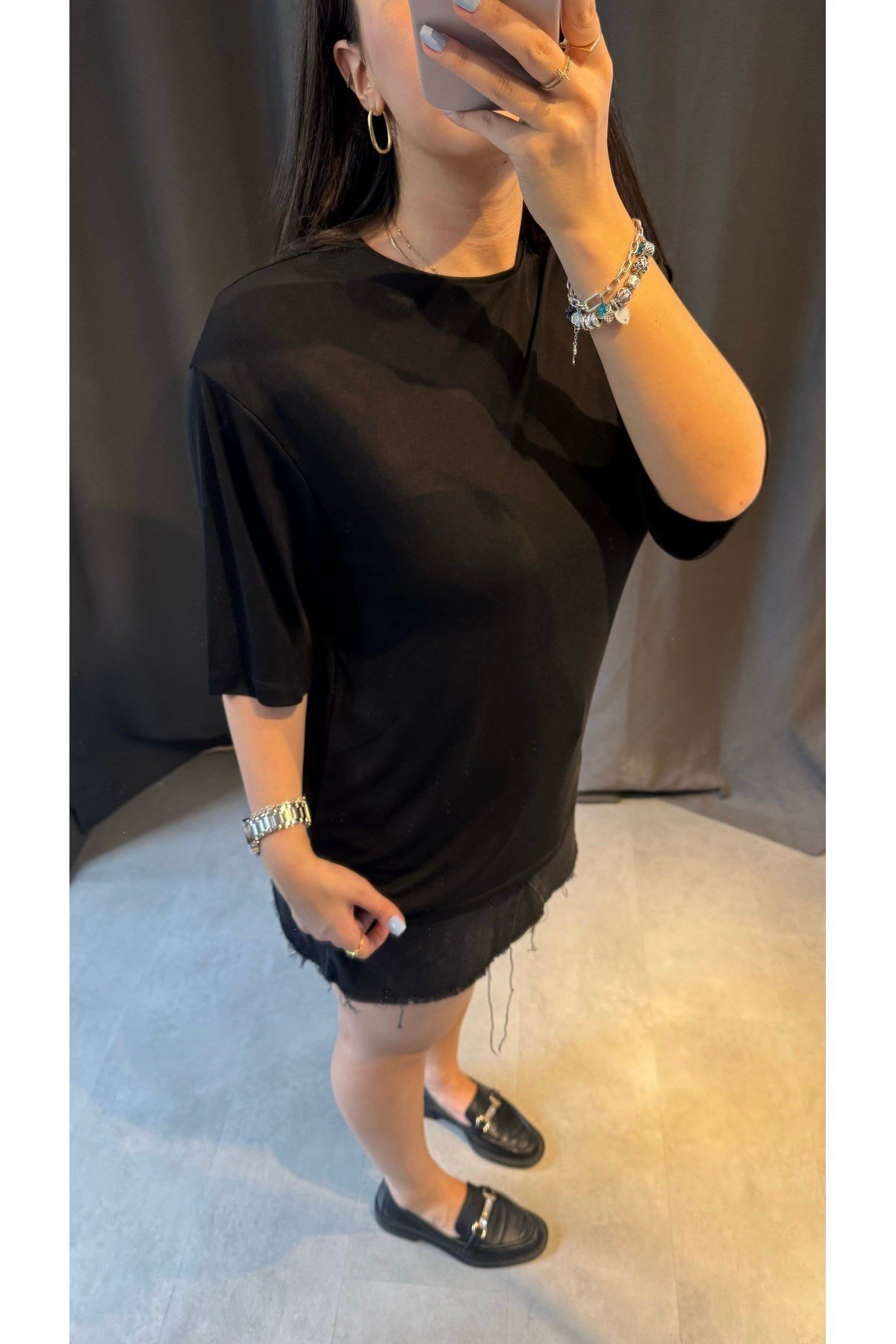 Transparan Oversize Tshirt