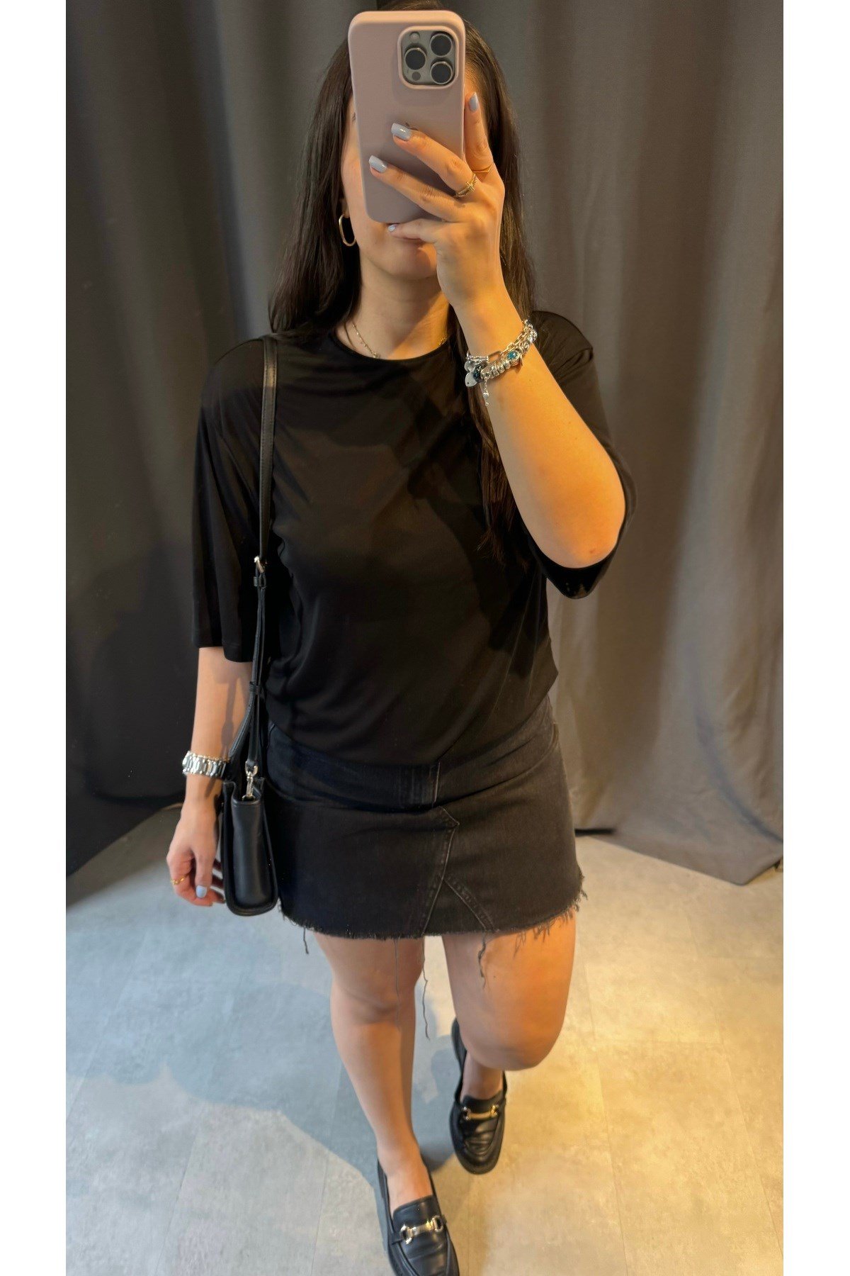 Transparan Oversize Tshirt