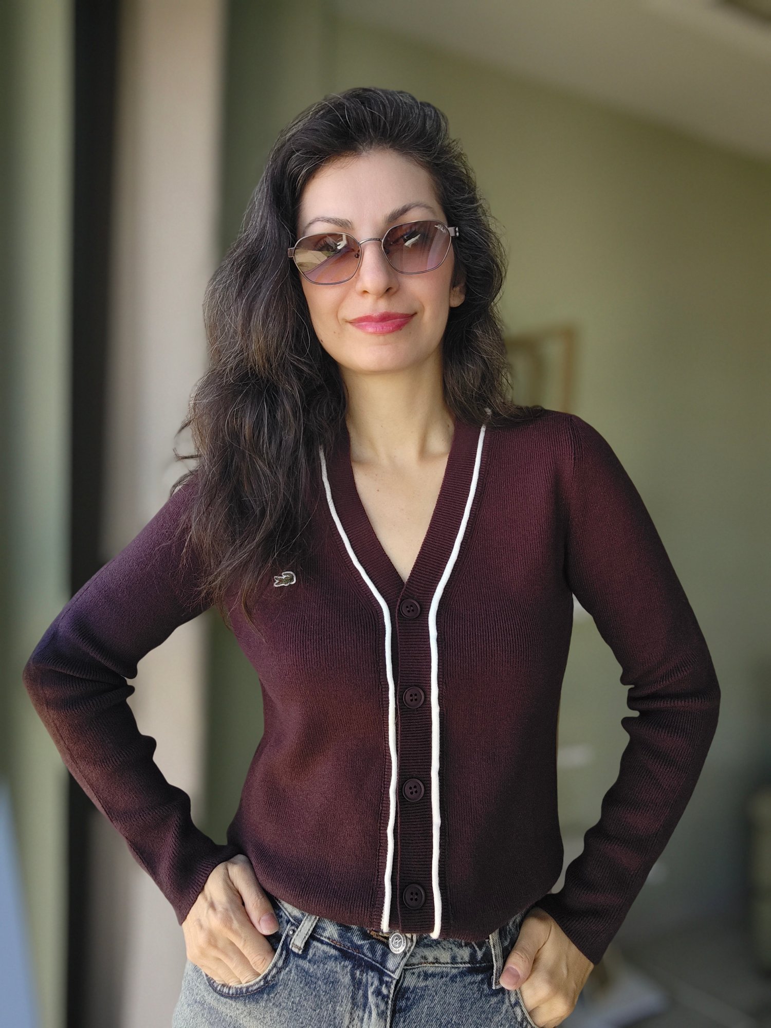 . Orj. Hırka Kahverengi
