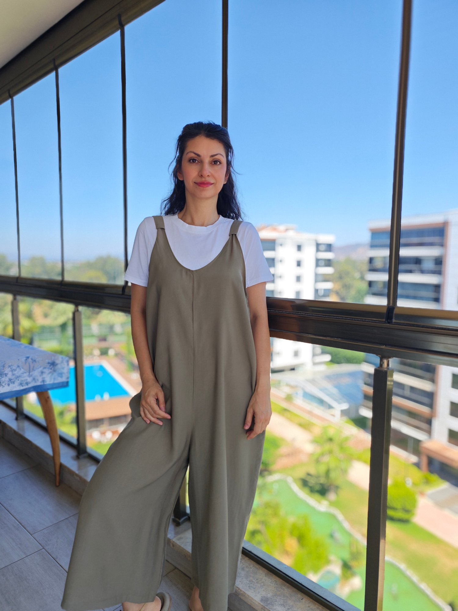 Askılı Tulum Haki