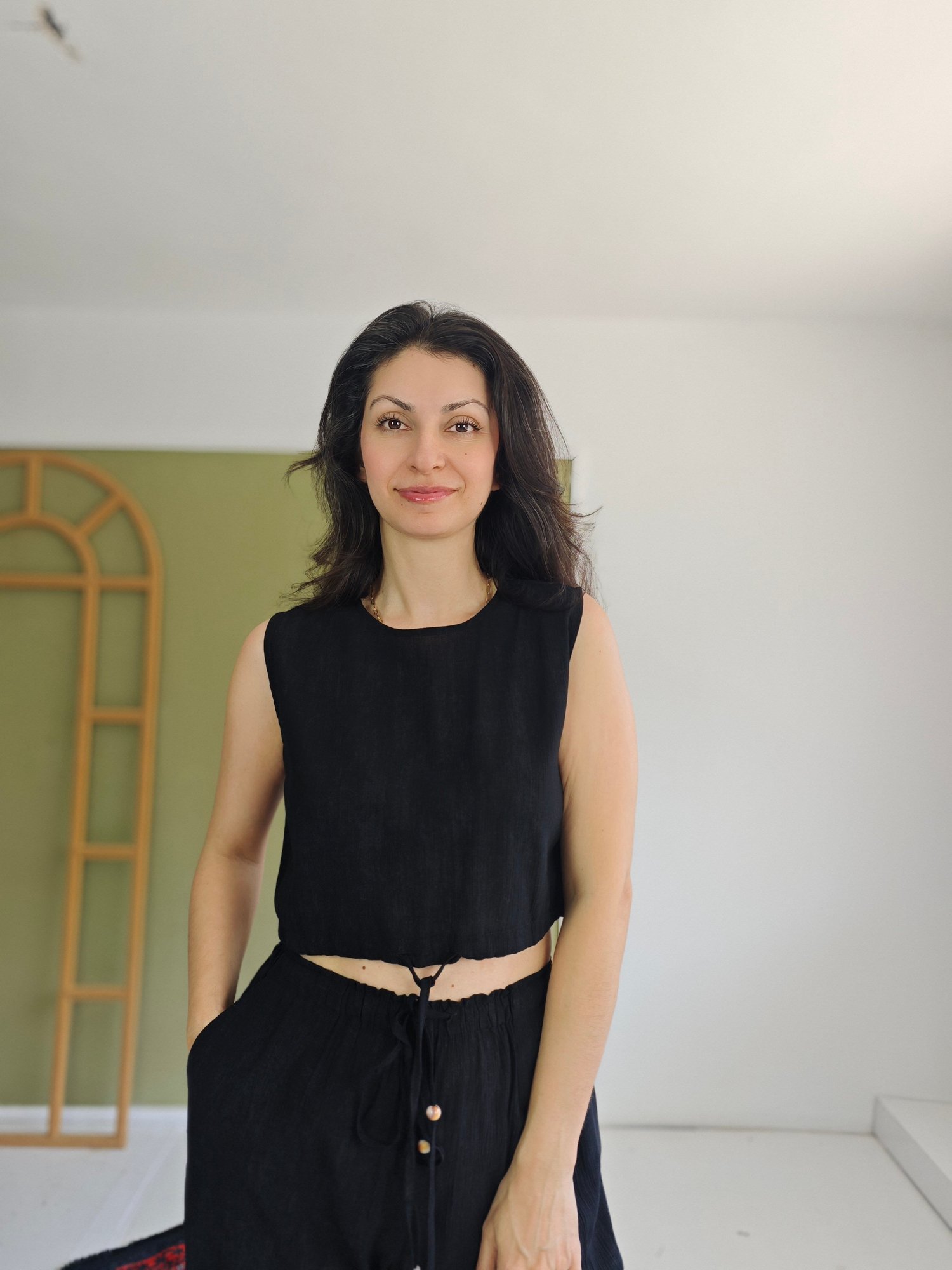 Beli Büzgülü Bluz 